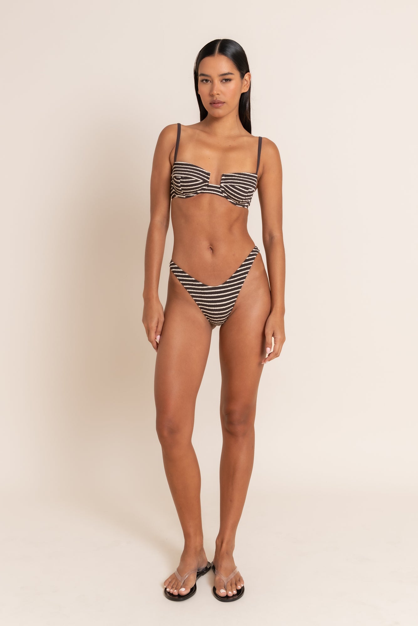 MAX BOTTOM - CACAO STRIPE