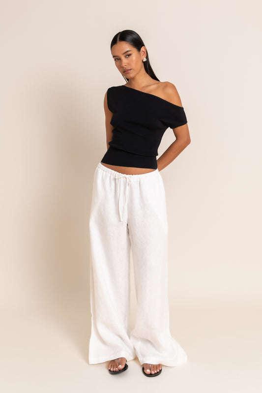 FAYE PANT - IVORY