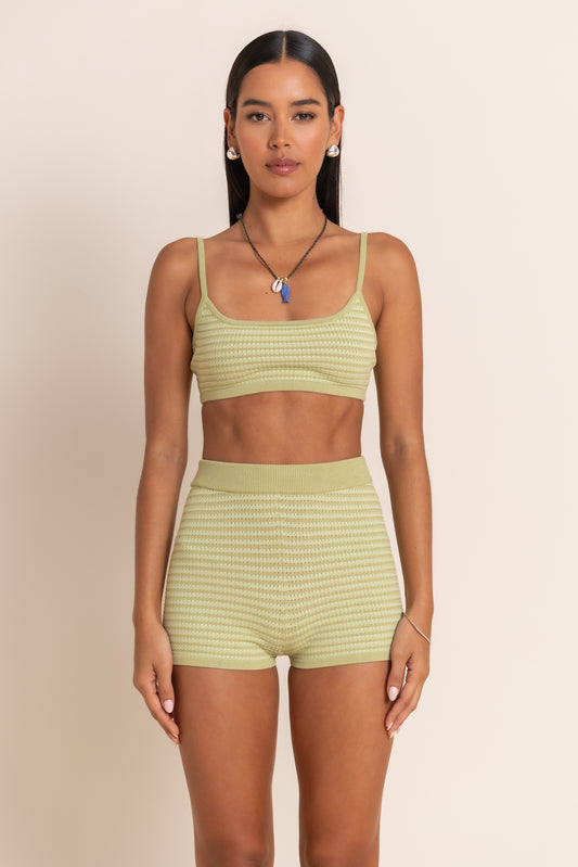 WREN BRALETTE - PISTACHIO