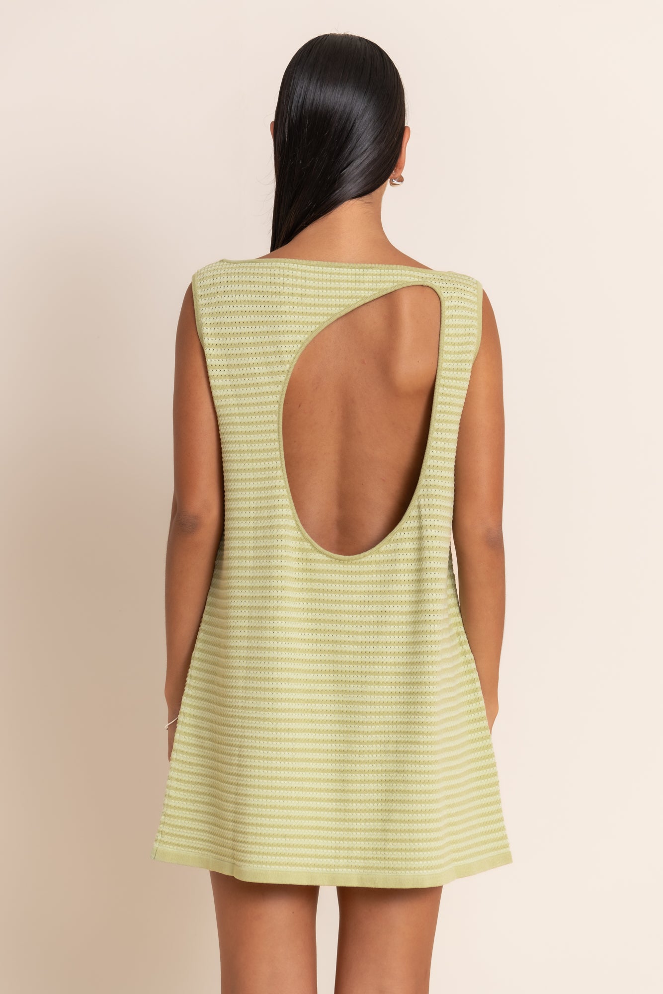 PRE ORDER // WREN DRESS - PISTACHIO