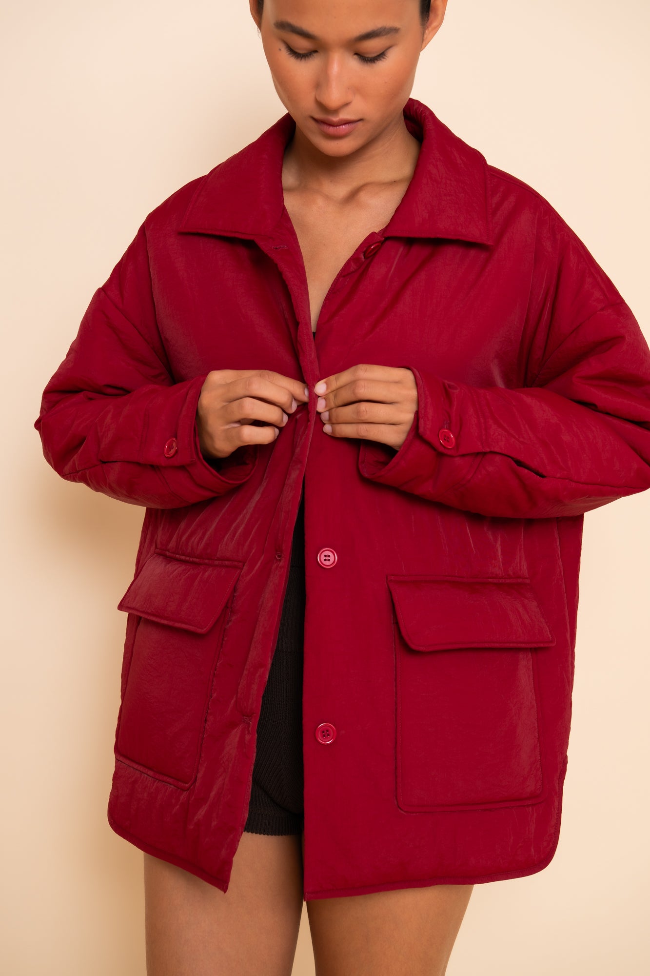 ARIE JACKET - RASPBERRY