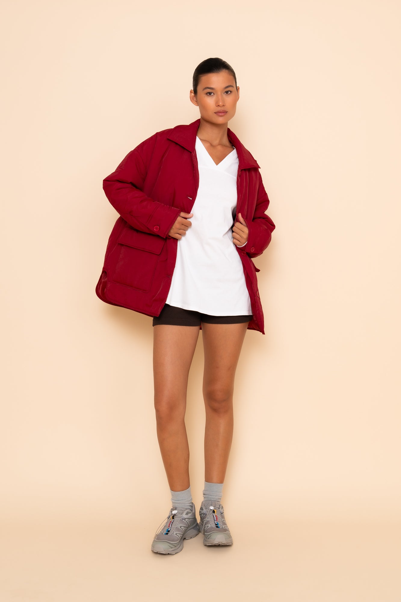 ARIE JACKET - RASPBERRY