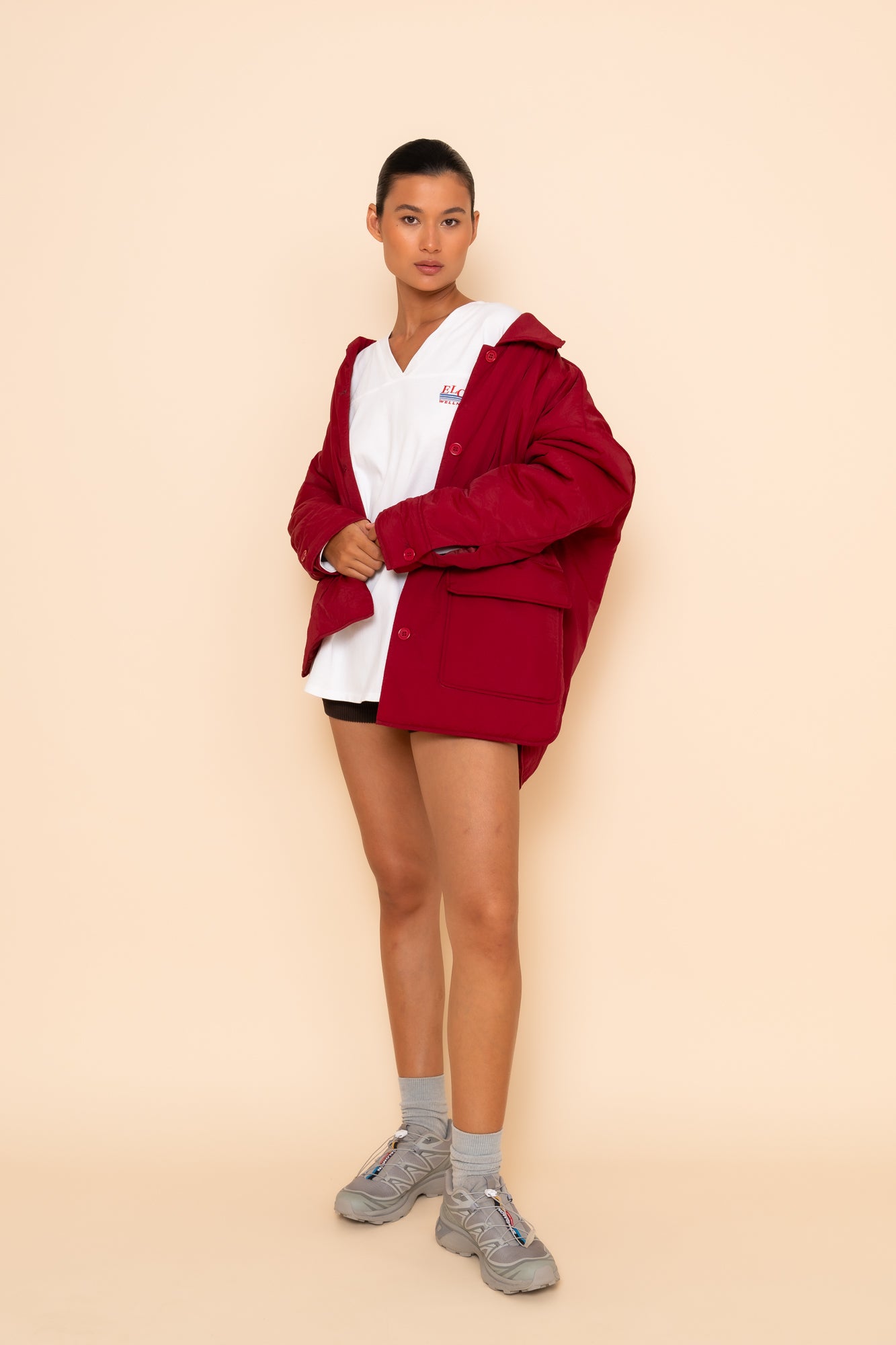 ARIE JACKET - RASPBERRY