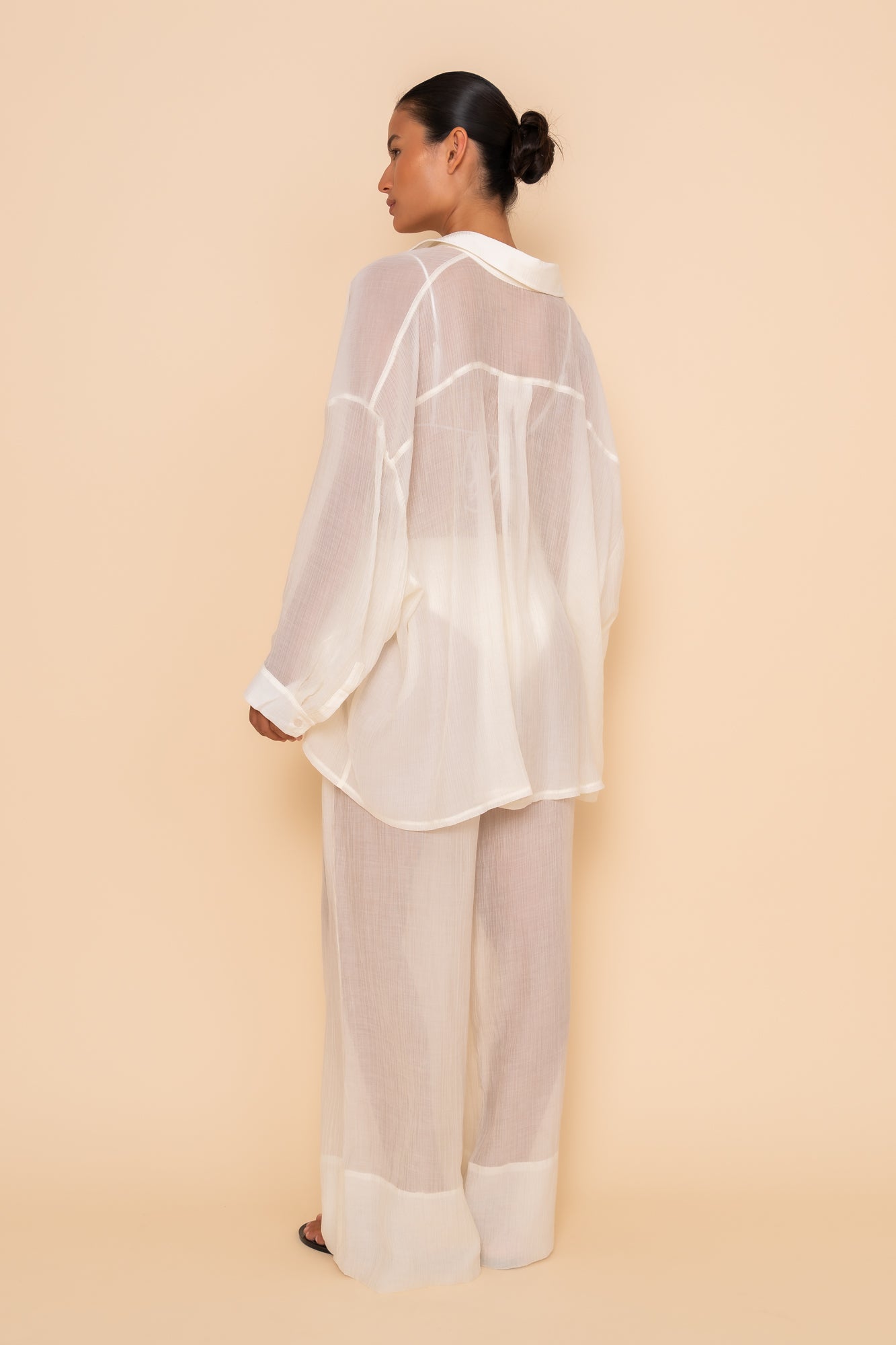 SIENNA SHIRT - IVORY