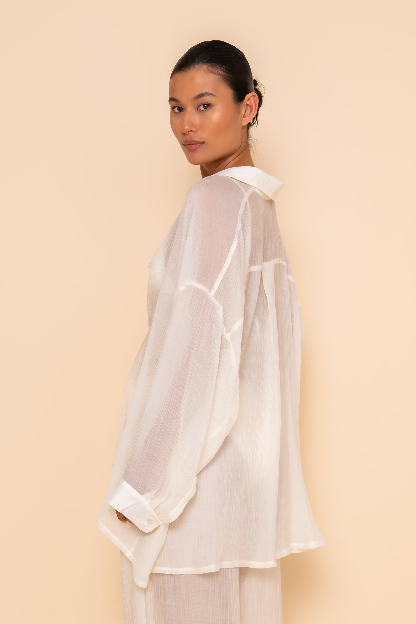 SIENNA SHIRT - IVORY