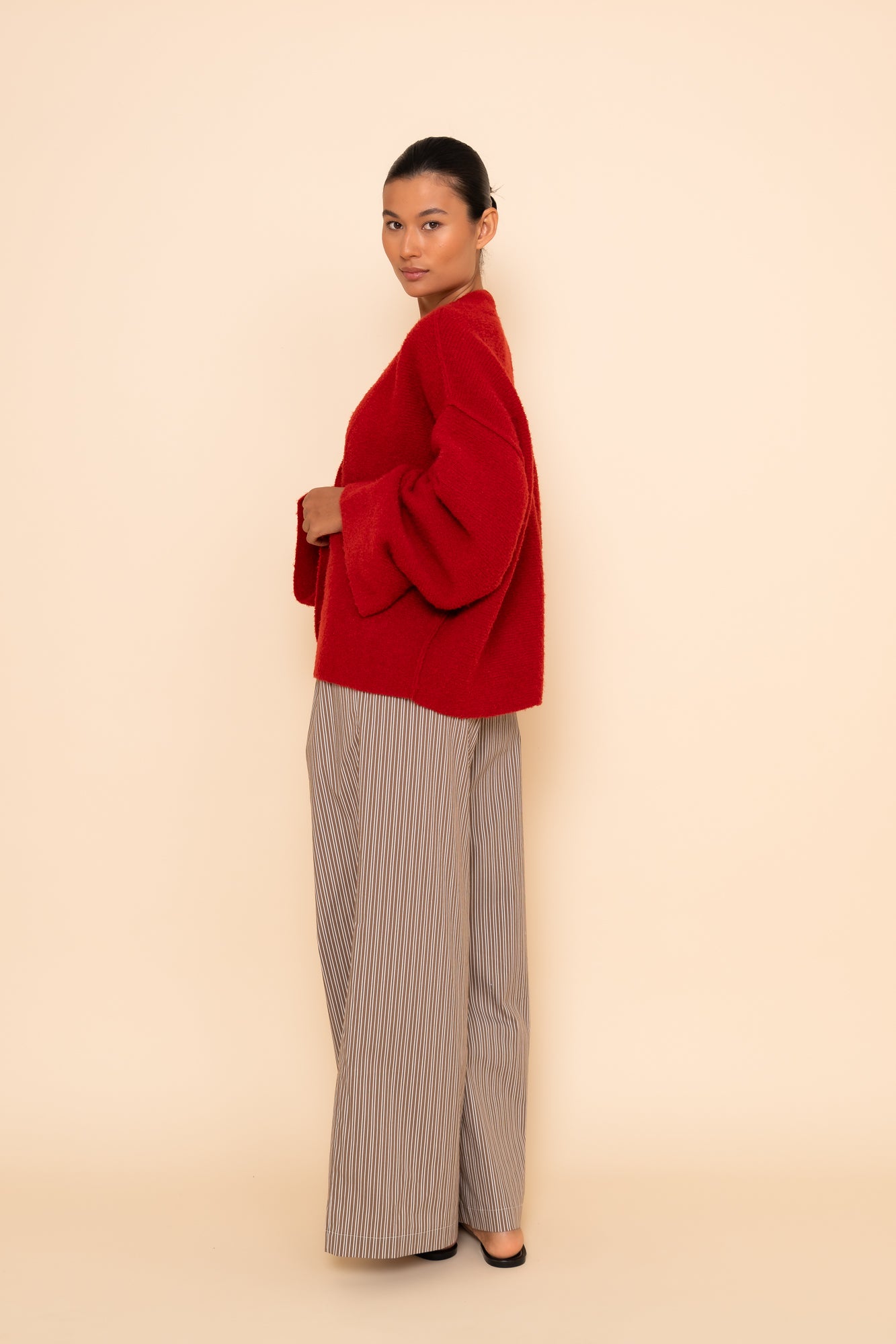 ZIGGY CARDIGAN - RASPBERRY