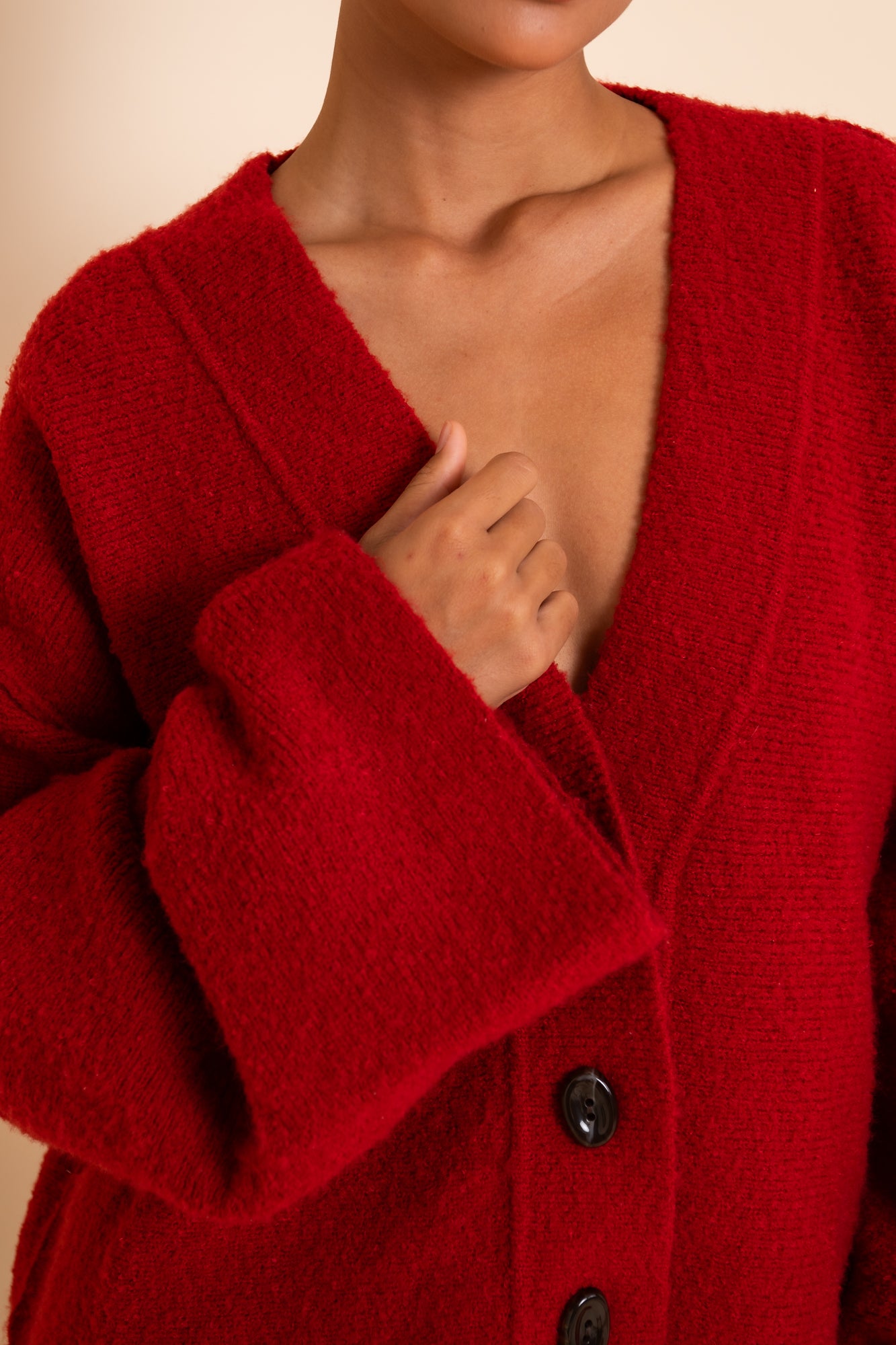 ZIGGY CARDIGAN - RASPBERRY