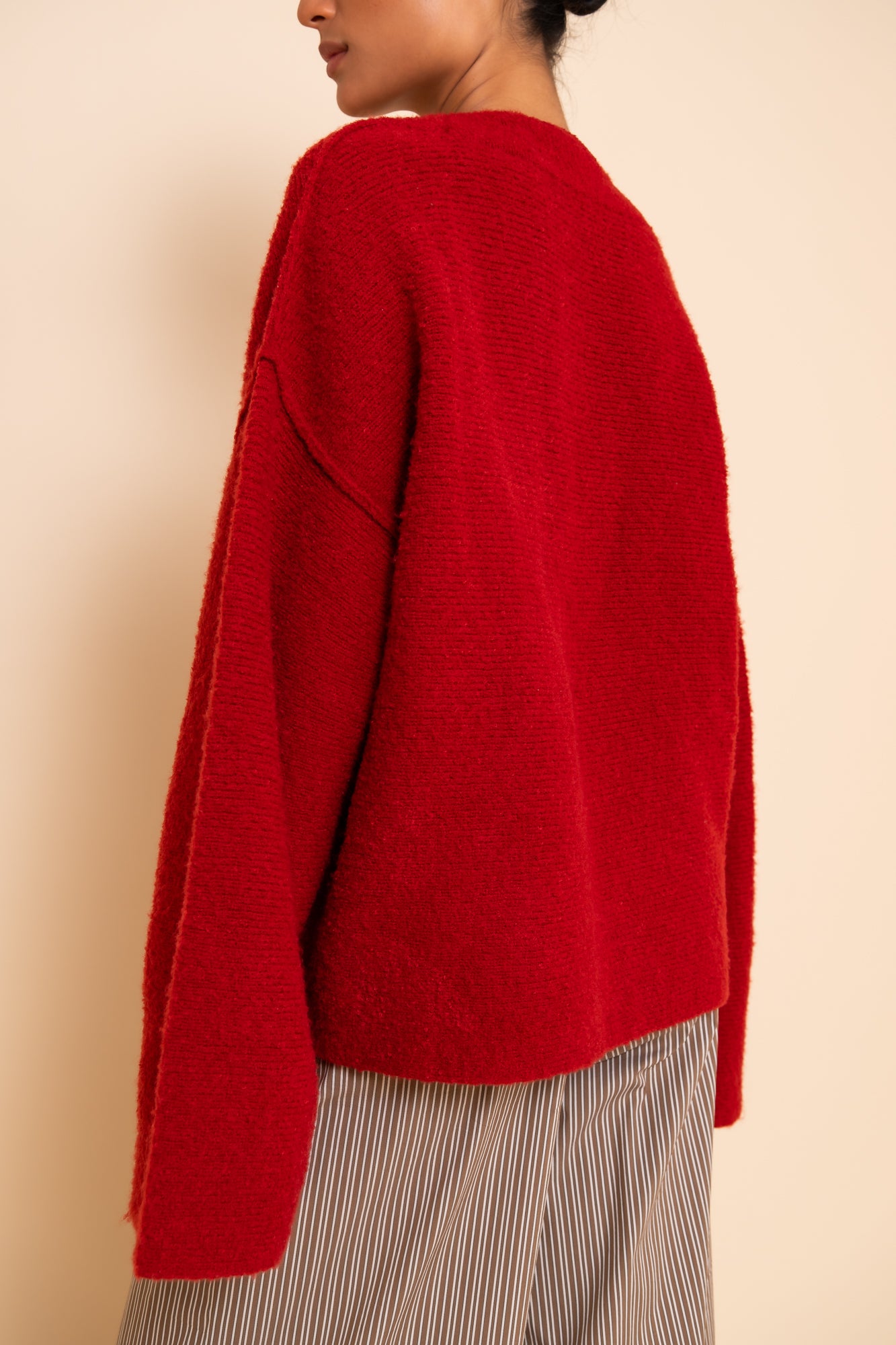 ZIGGY CARDIGAN - RASPBERRY