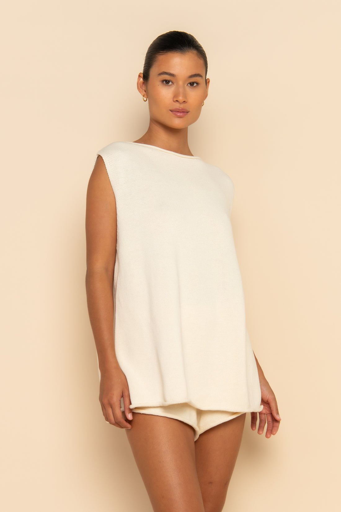 MANON TOP- CREME