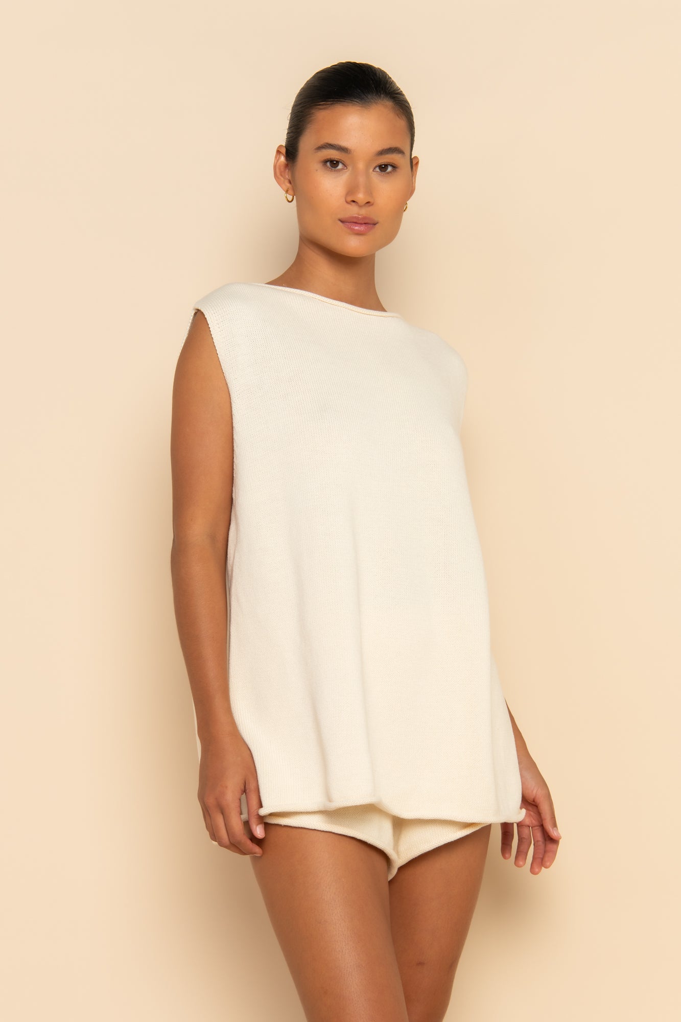 MANON TOP- CREME