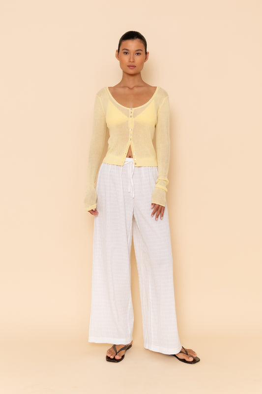 MAEVE CARDIGAN - BUTTER