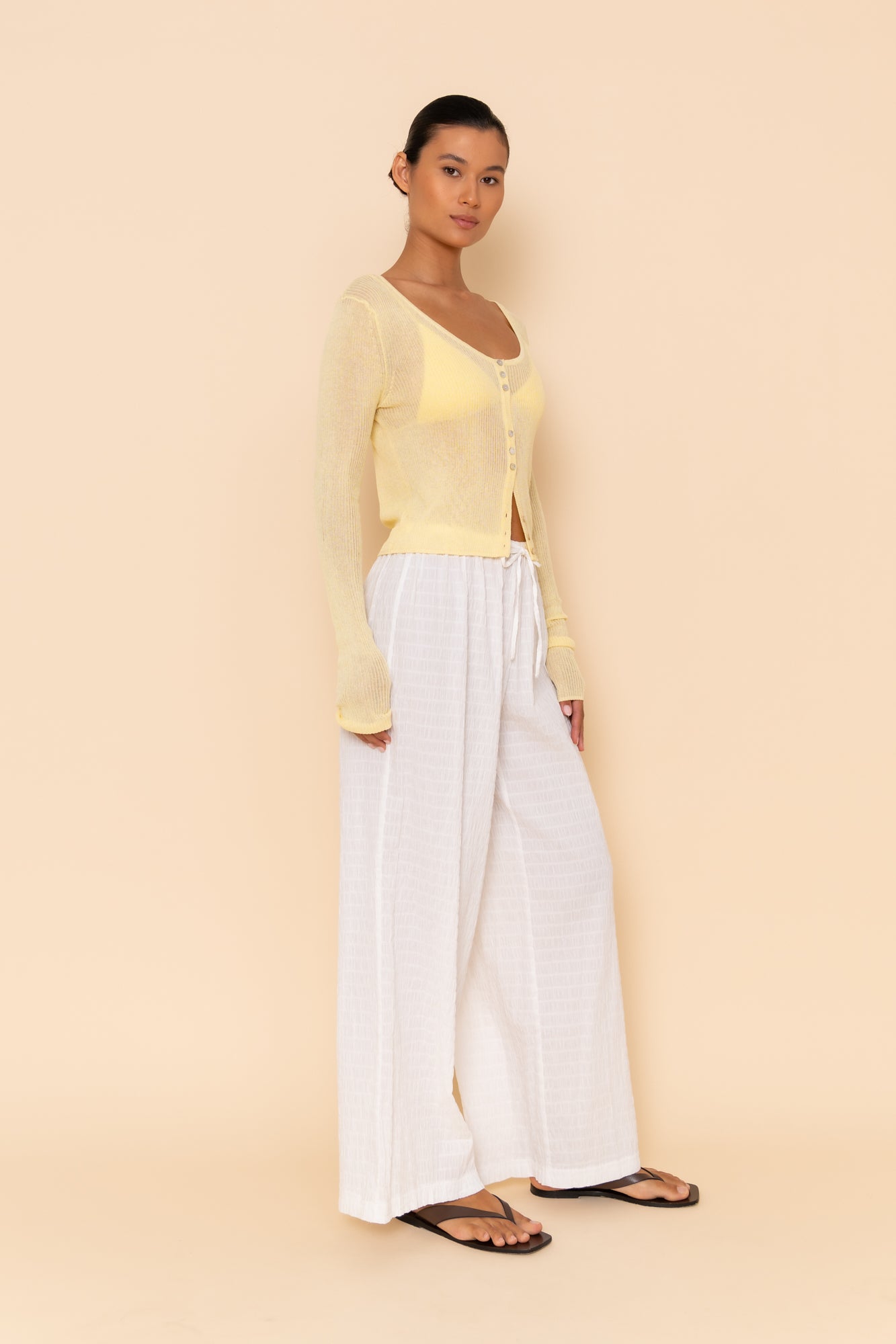 MAEVE CARDIGAN - BUTTER