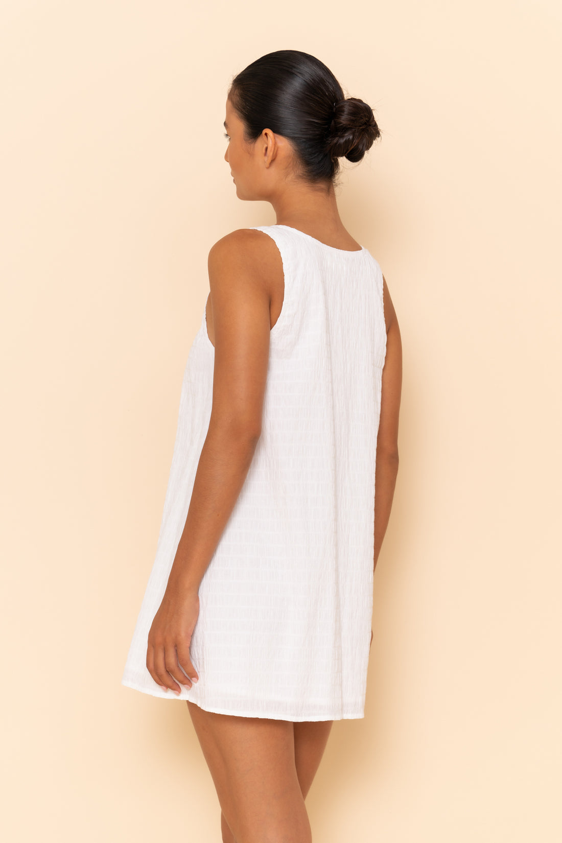 WILLOW MINI DRESS - IVORY