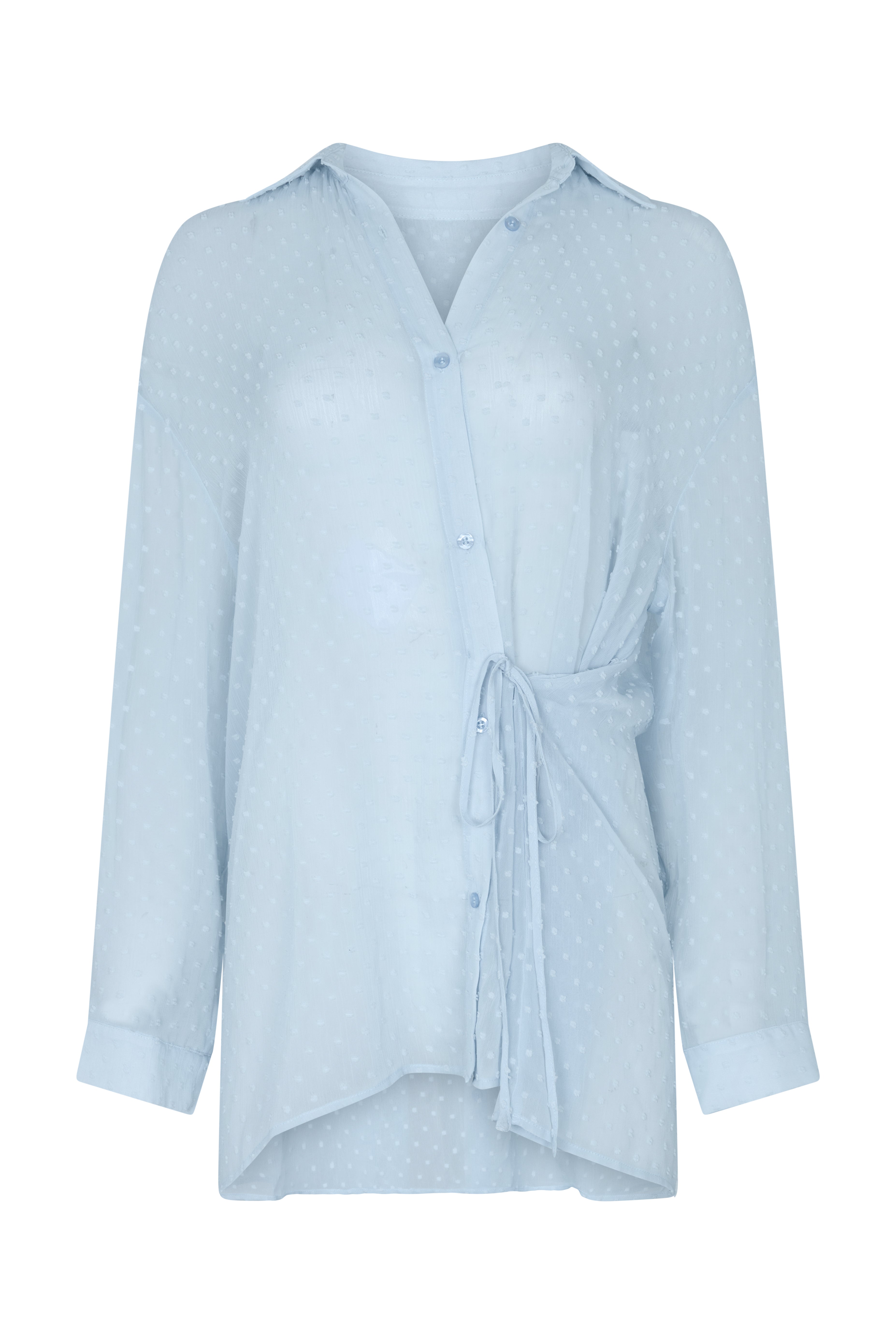 ELYSIA SHIRT DRESS - COAST