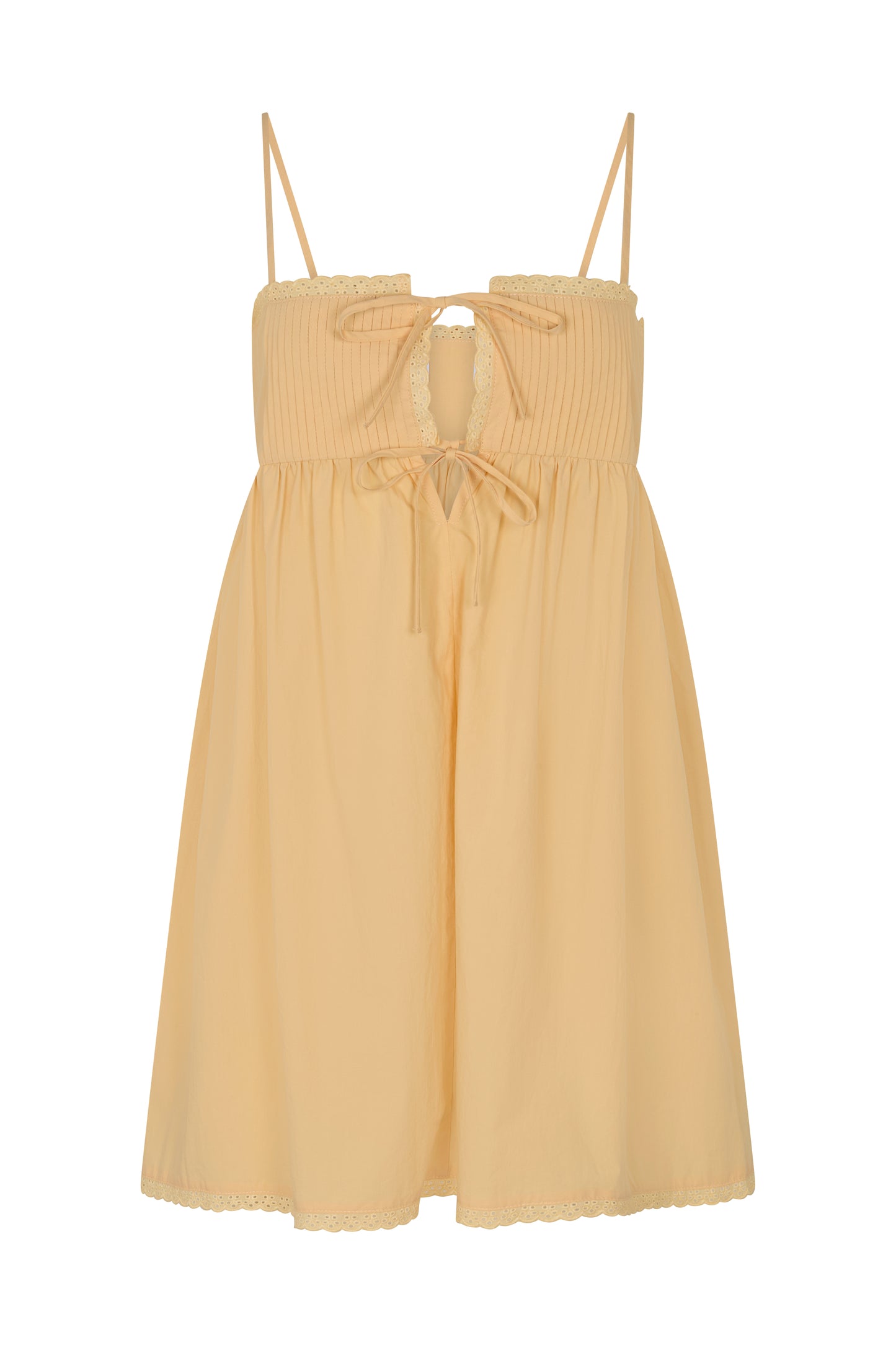 LILYA MINI DRESS - PEACH