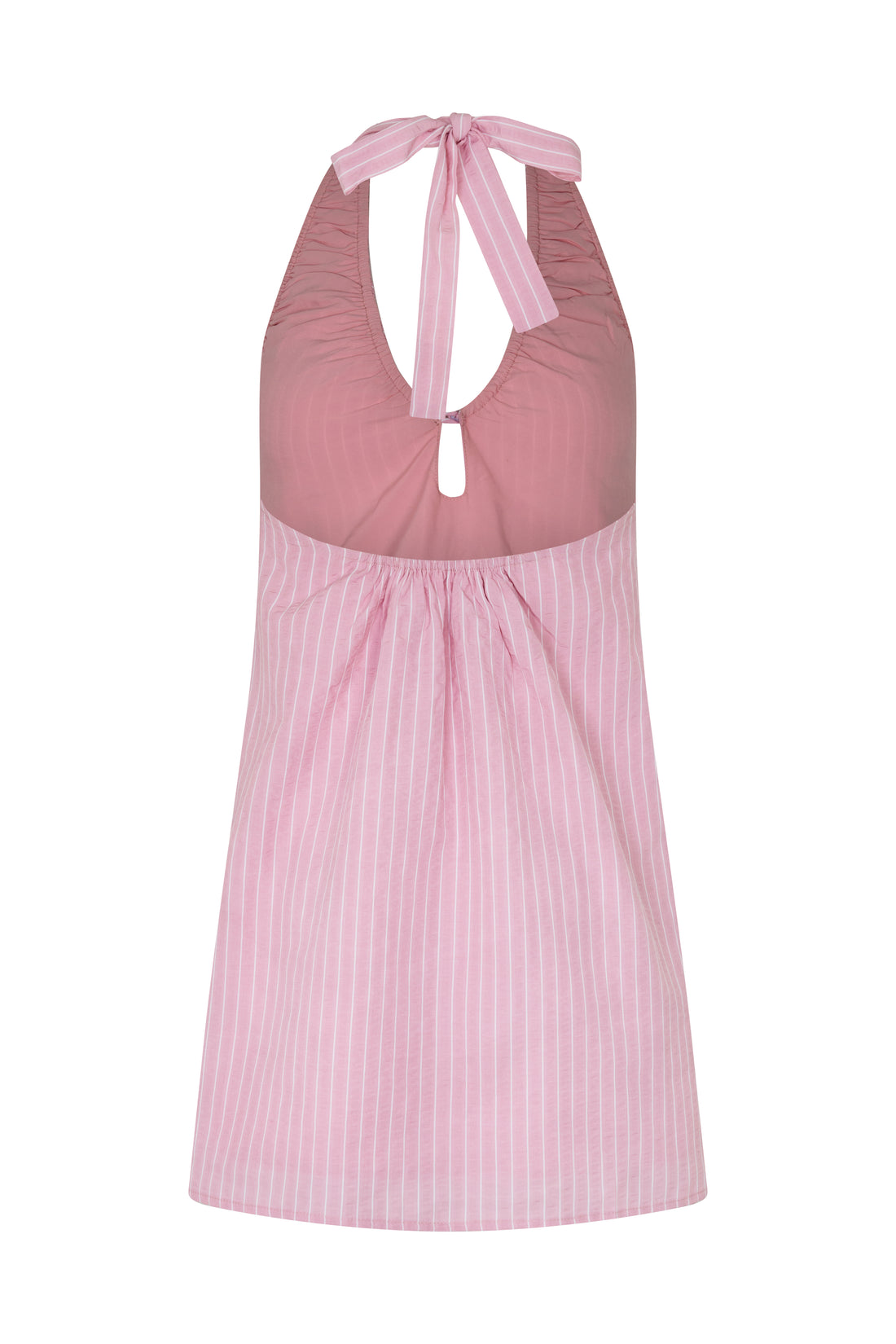 SIDNEY HALTER MINI DRESS - PETAL