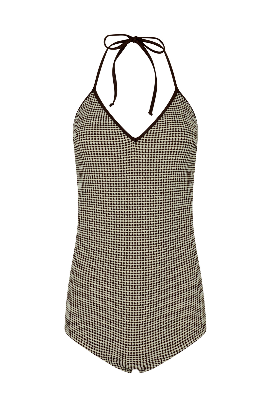 VALETA PLAYSUIT - COGNAC