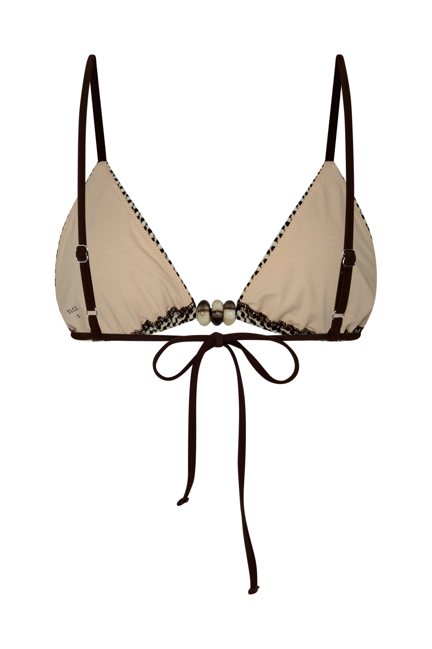 VALETA TRIANGLE TOP - COGNAC