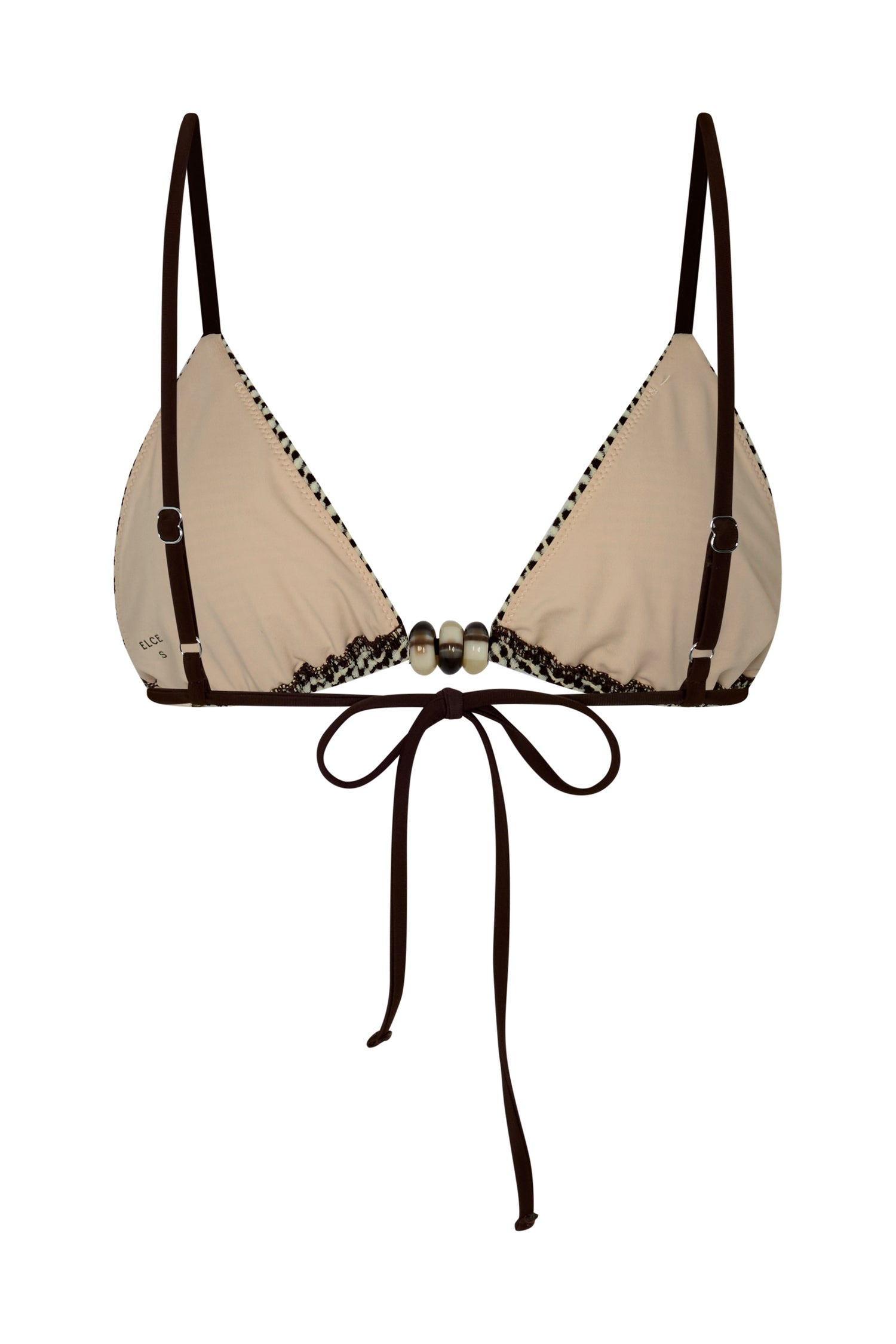 VALETA TRIANGLE TOP - COGNAC