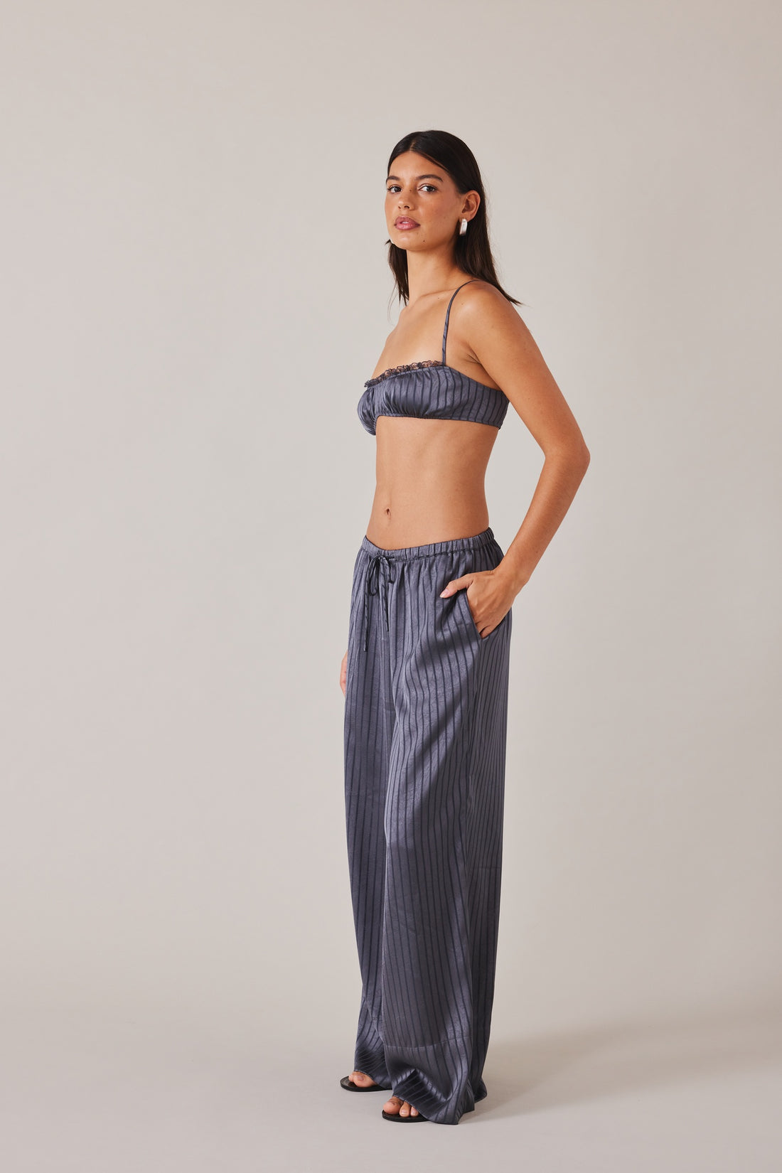 ARIES BRALETTE - INK STRIPE