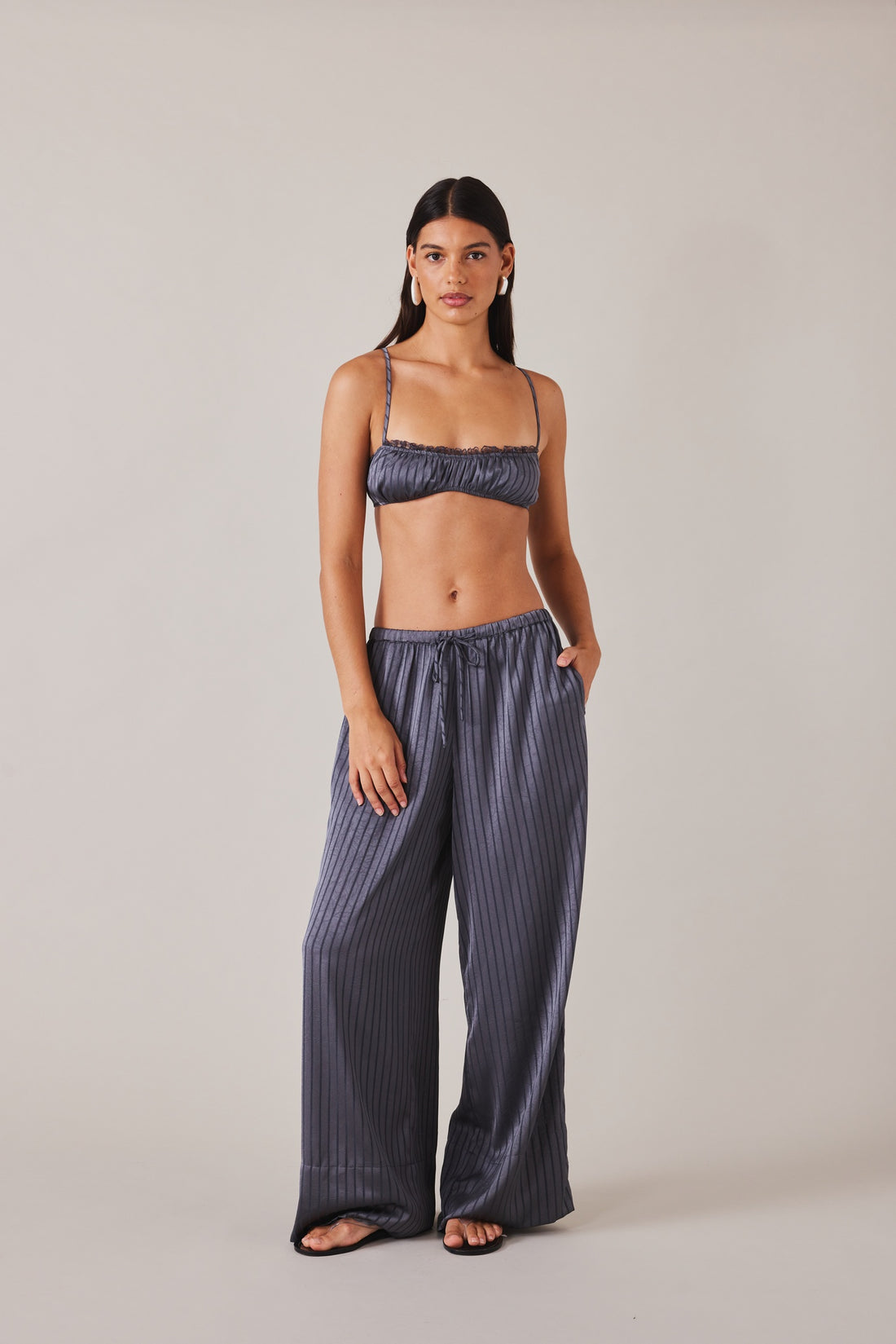 ARIES BRALETTE - INK STRIPE