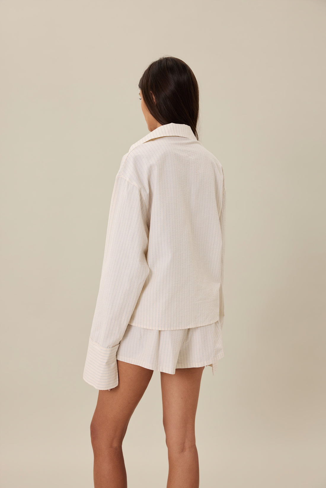 TAVI SHIRT - CEDAR STRIPE
