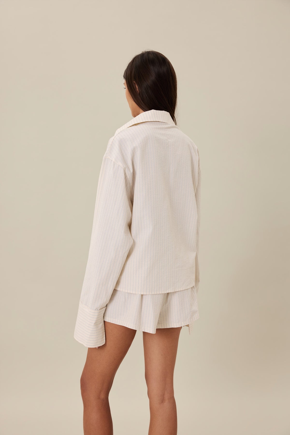 TAVI SHORT - CEDAR STRIPE