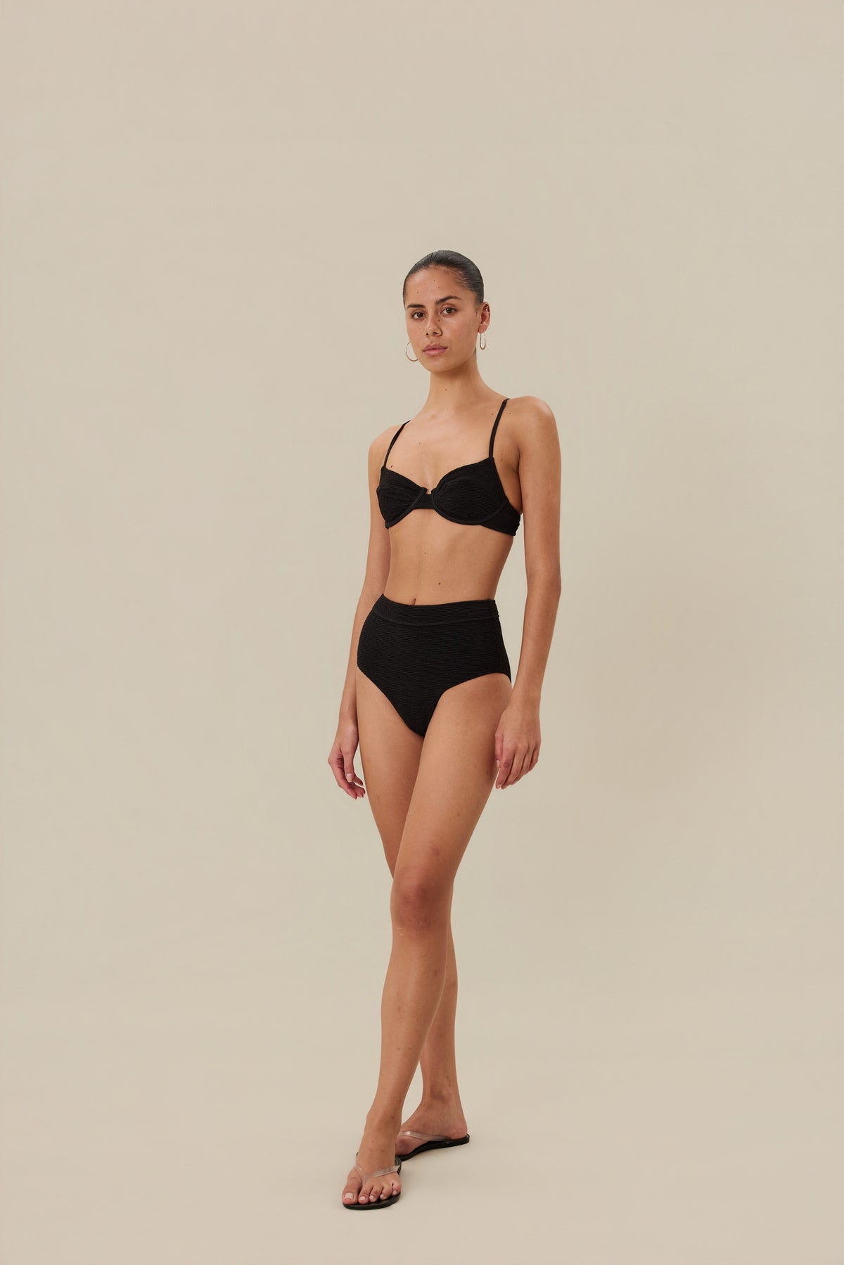NAIA TOP - BLACK