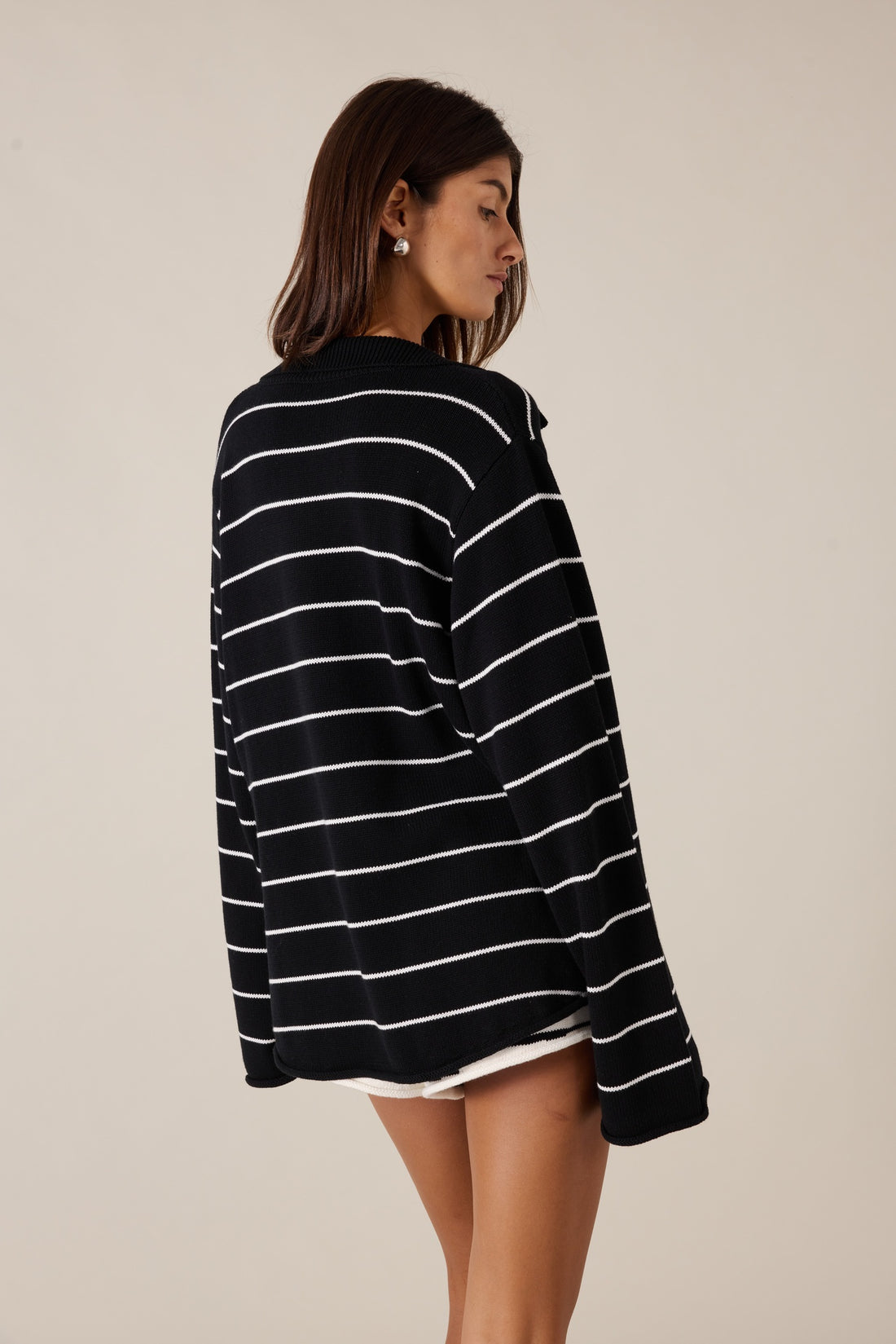 PRE-ORDER | CORDELIA SHORT - SABLE STRIPE