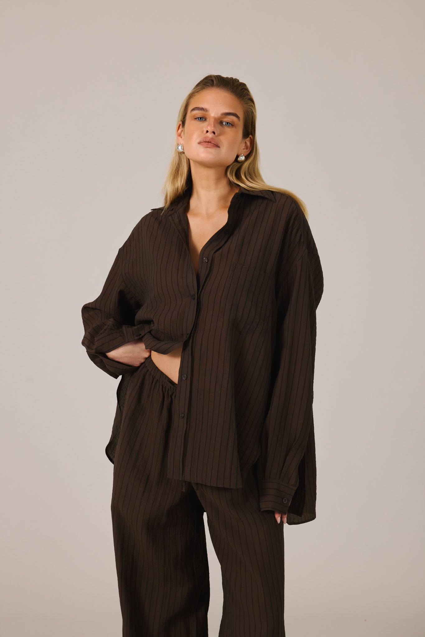 REMI SHIRT - HAZEL STRIPE