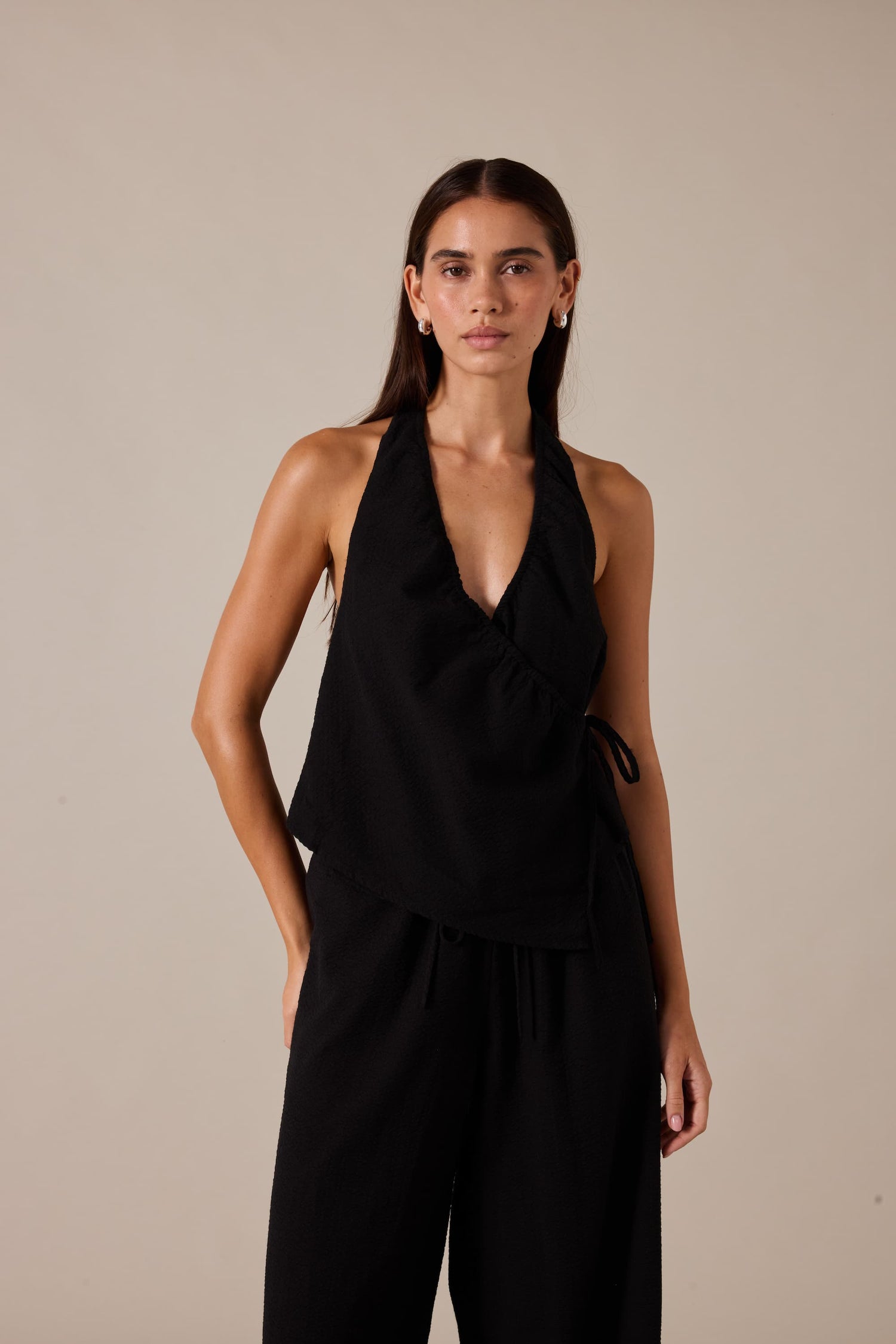 LOLA TOP - NOIR