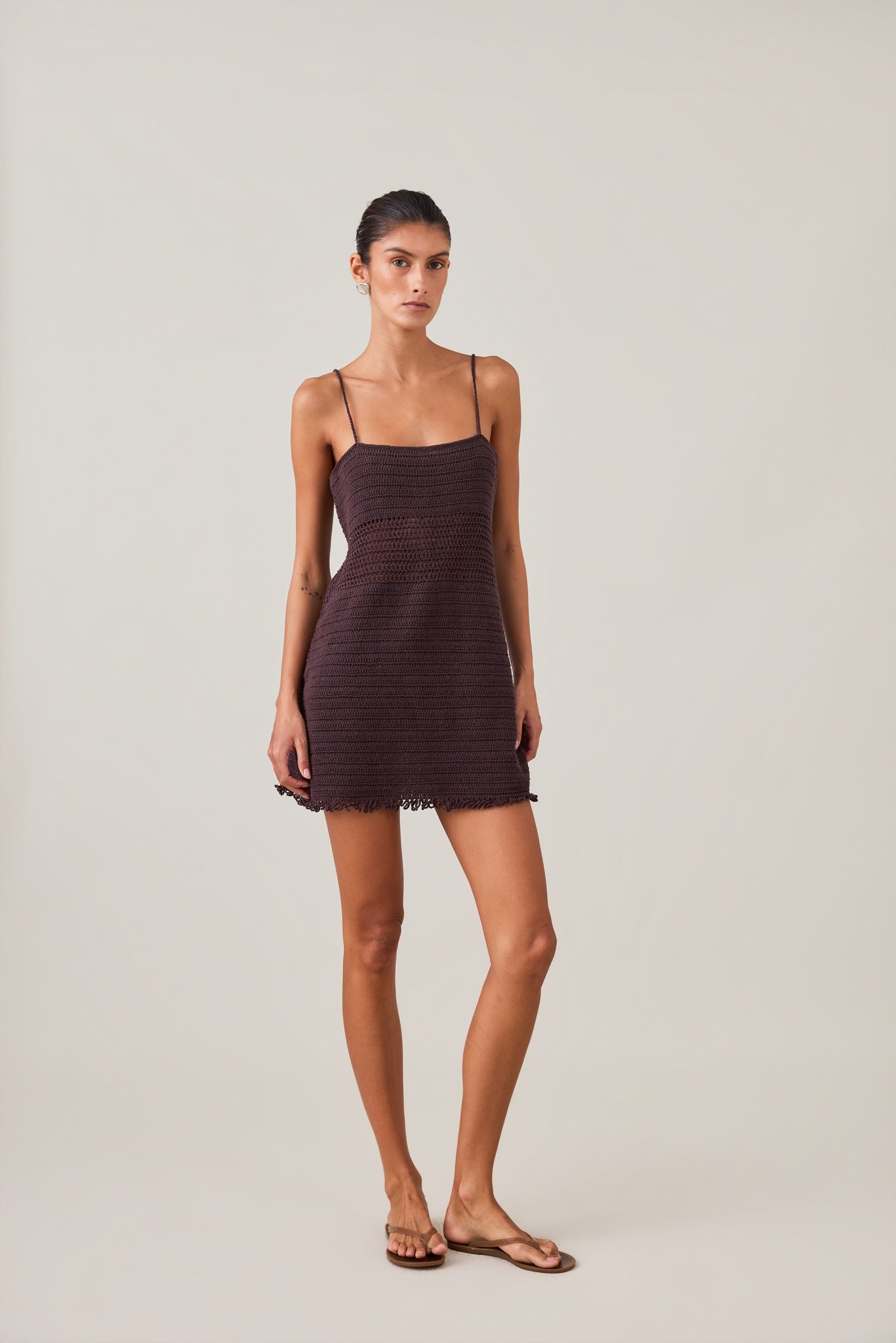 PIERO DRESS - CACAO