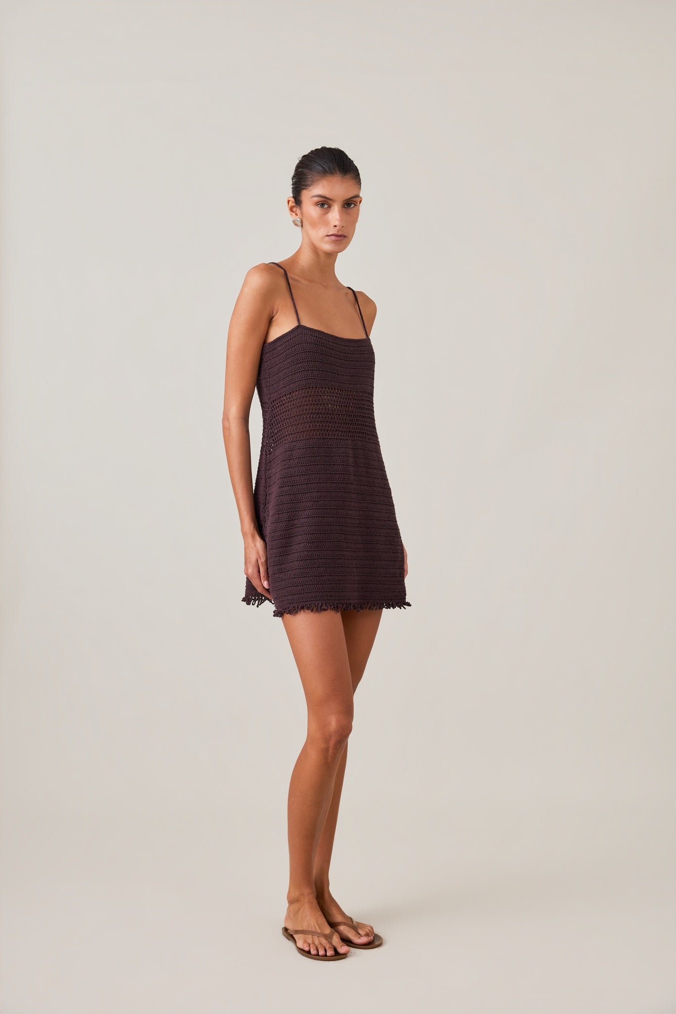 PIERO DRESS - CACAO