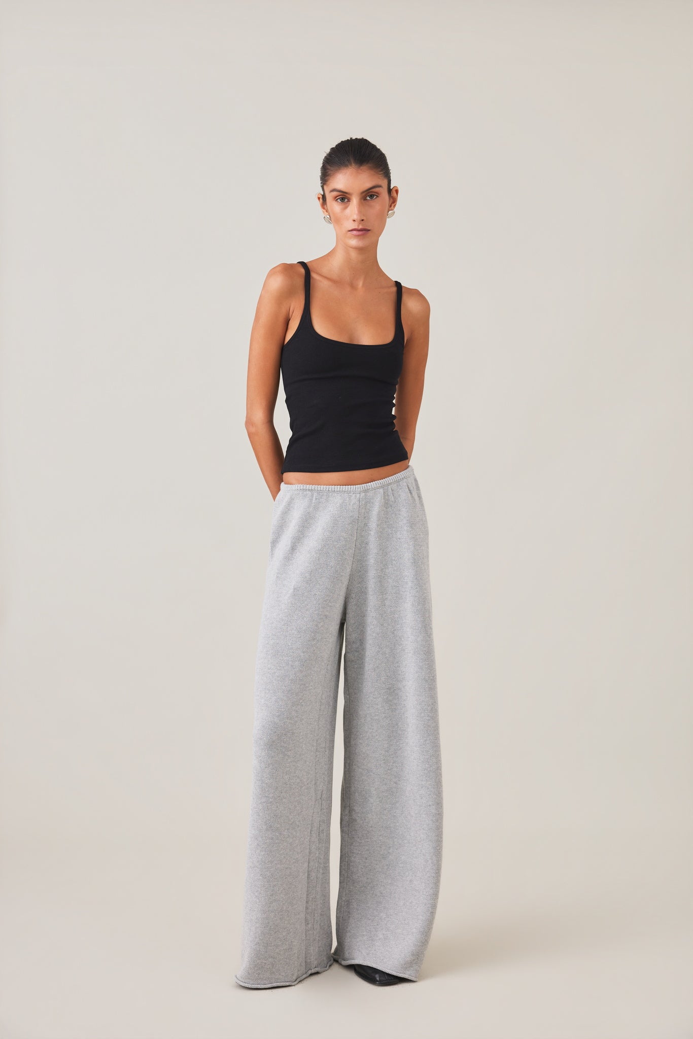 ANJA TANK - BLACK