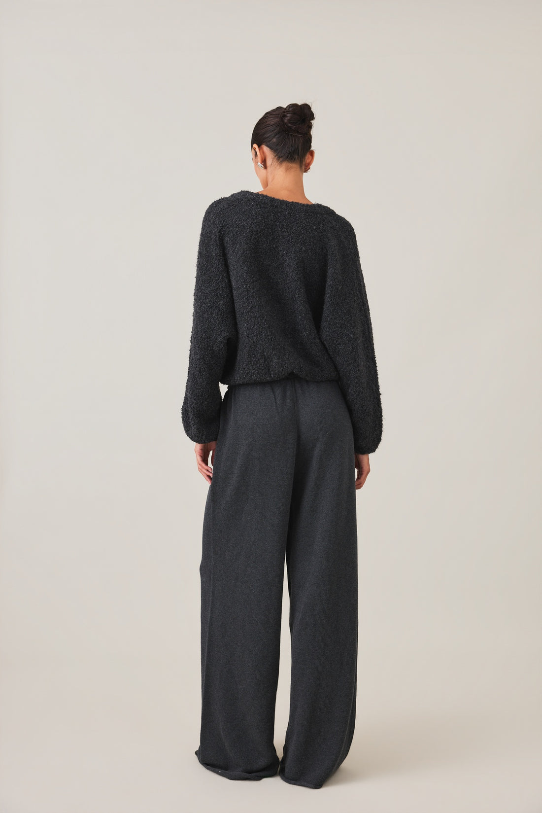 DREW CARDIGAN - CHARCOAL