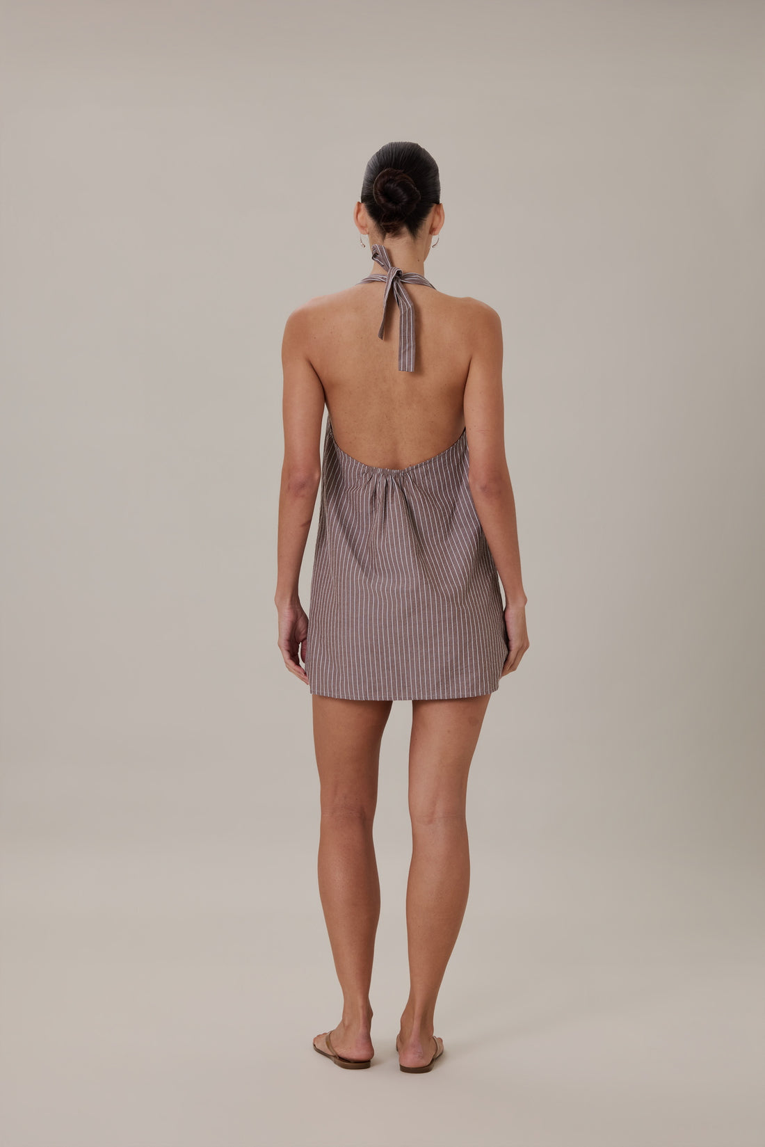 SIDNEY HALTER DRESS - SIENA
