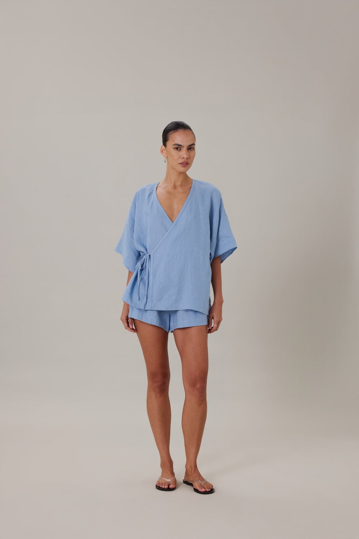COMING SOON | ISOLA WRAP TOP - CAPRI