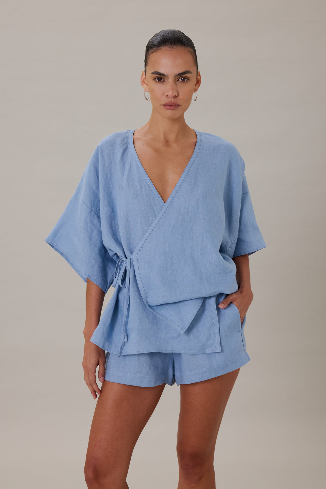ISOLA WRAP TOP - CAPRI