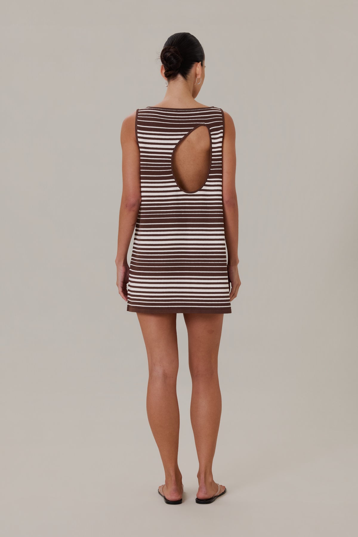 SERA MINI DRESS - SALINA STRIPE