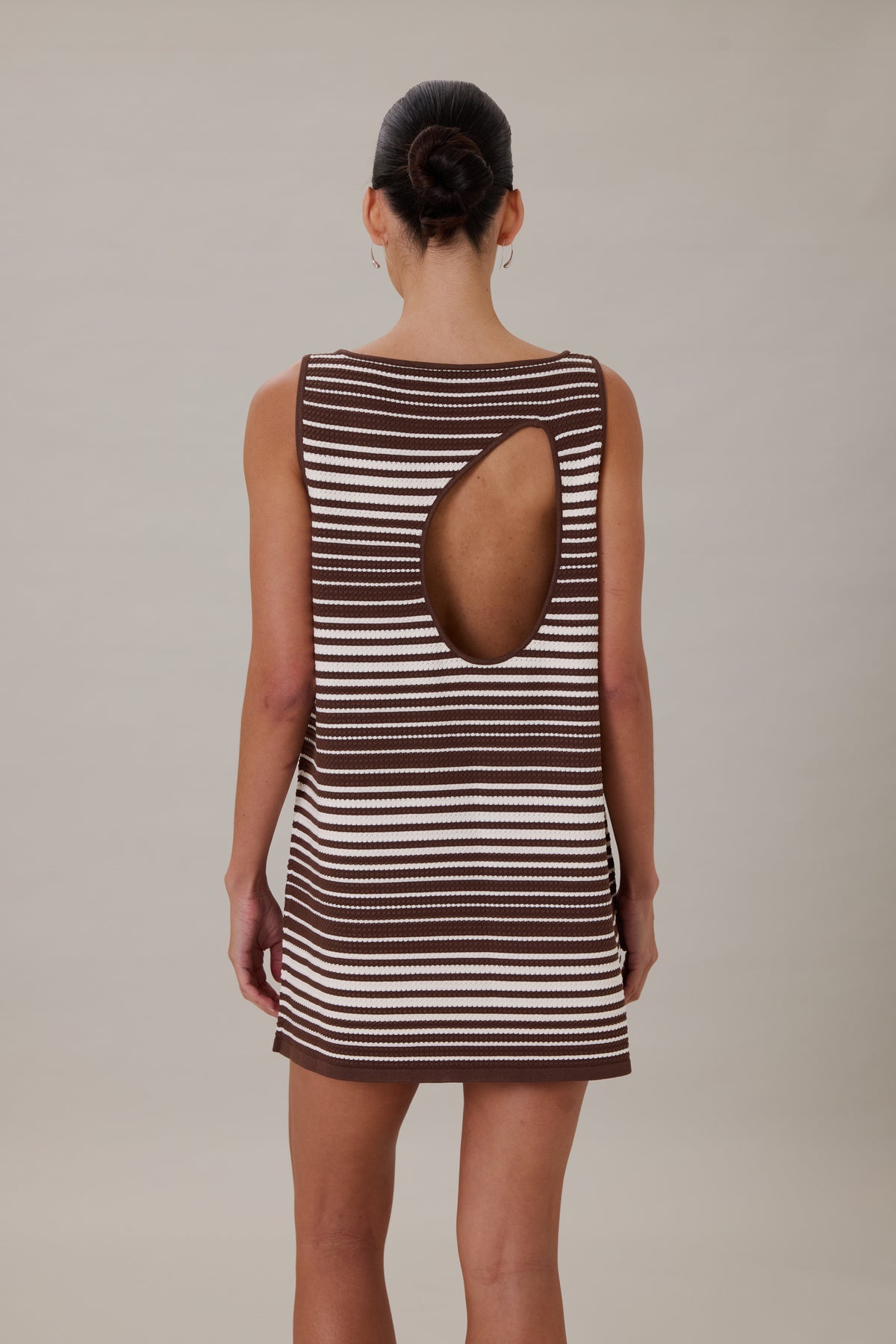 SERA MINI DRESS - SALINA STRIPE