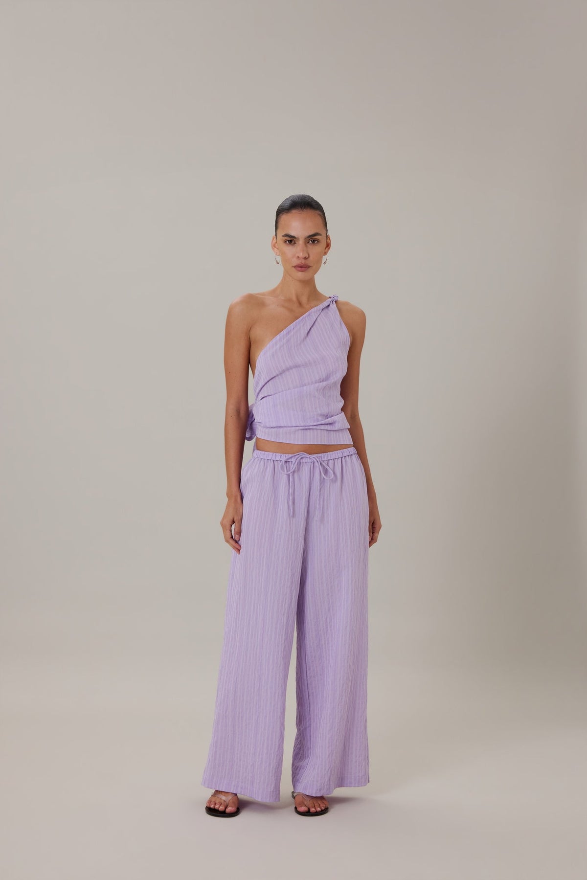 COMING SOON | ORTA TOP - LILAC STRIPE