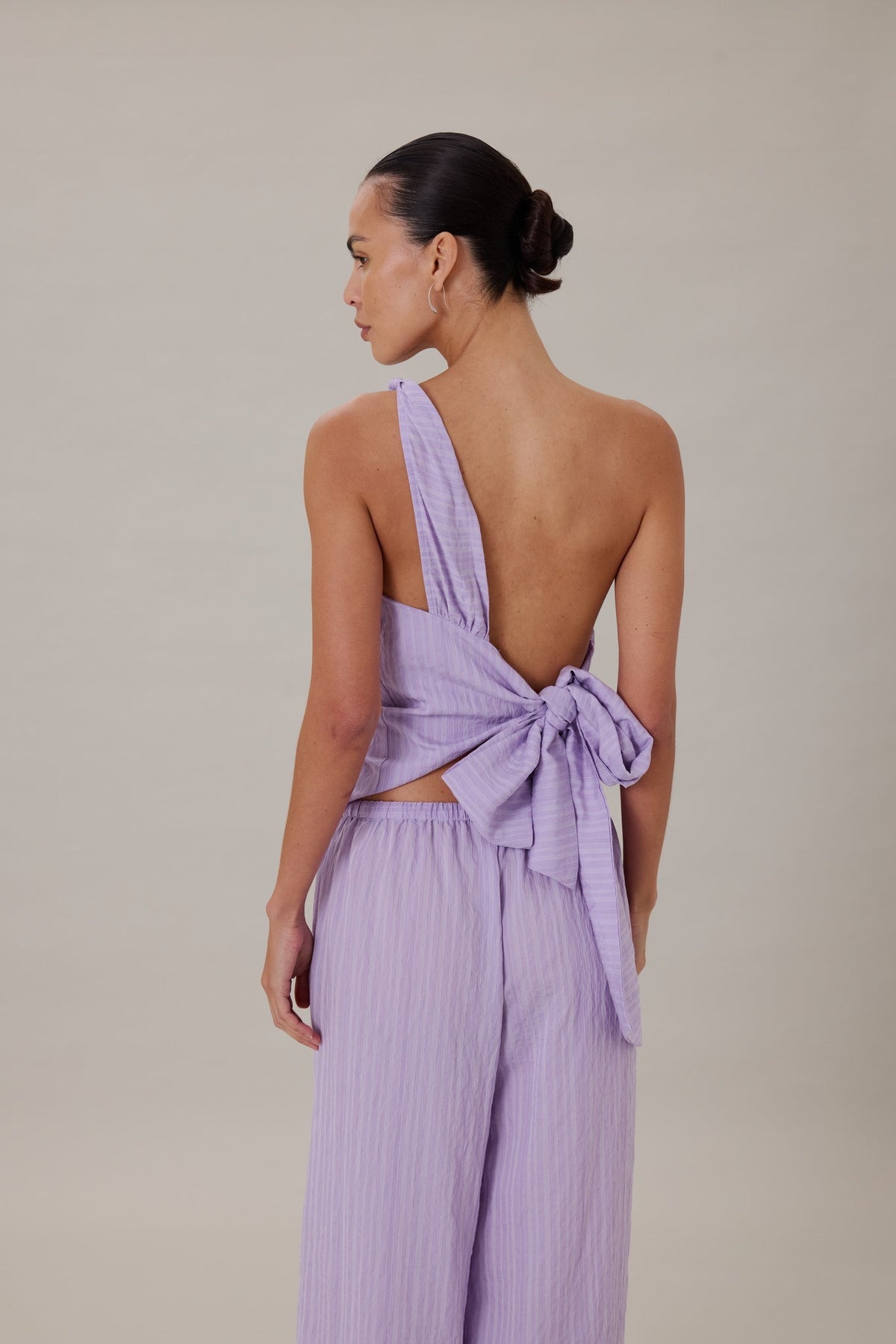 COMING SOON | ORTA TOP - LILAC STRIPE