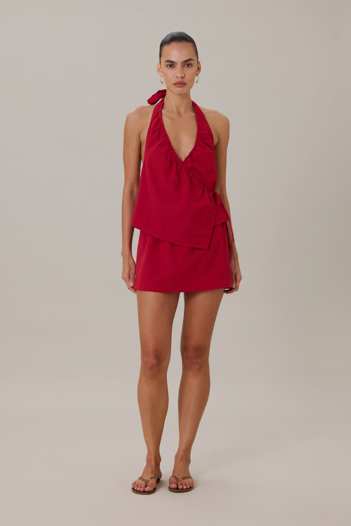 LOTTIE SKIRT - CHILLI