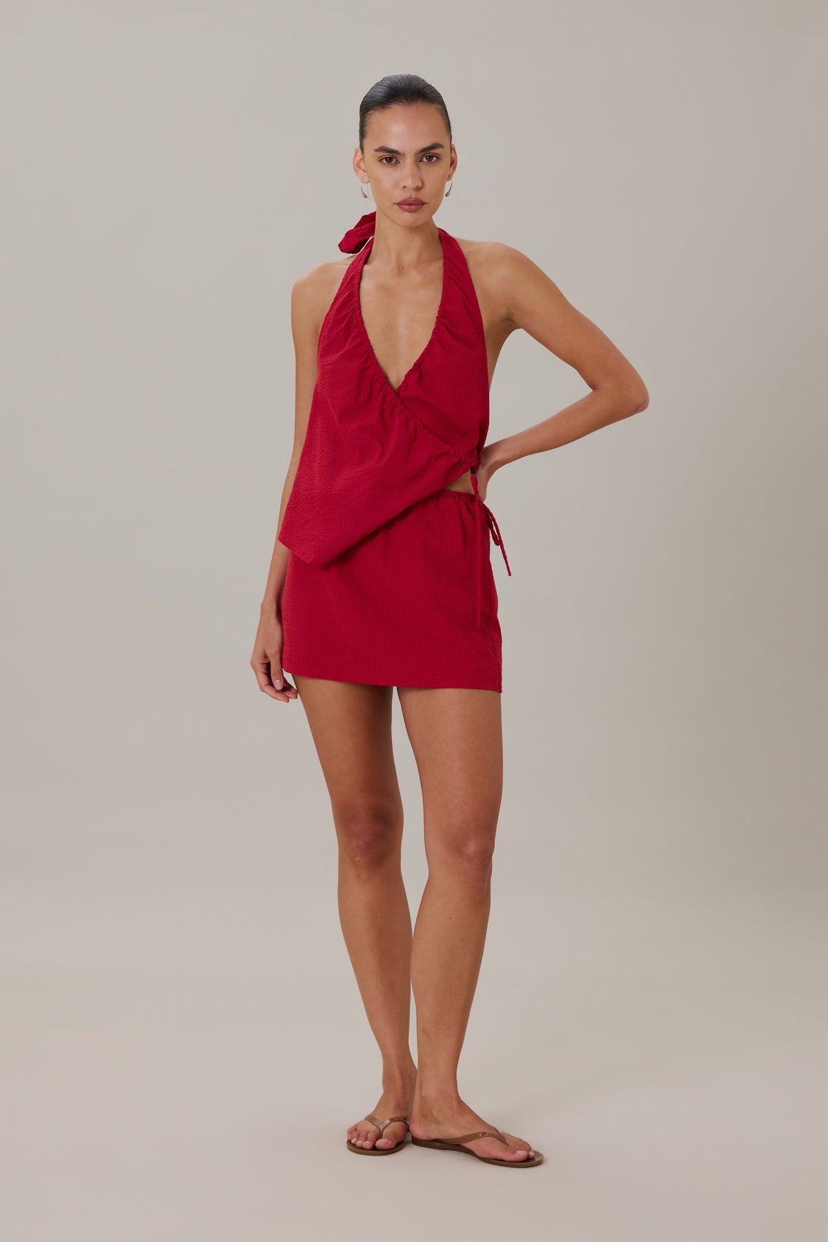 LOTTIE SKIRT - CHILLI