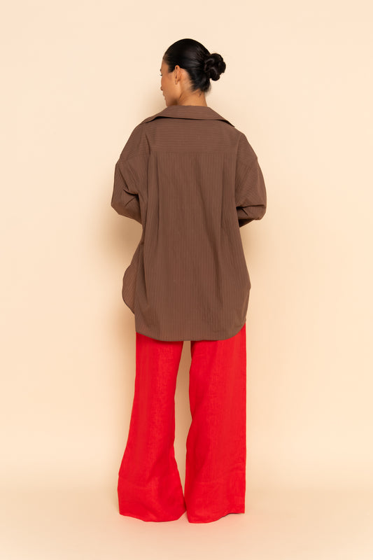 LOTTIE PANT - CHERRY