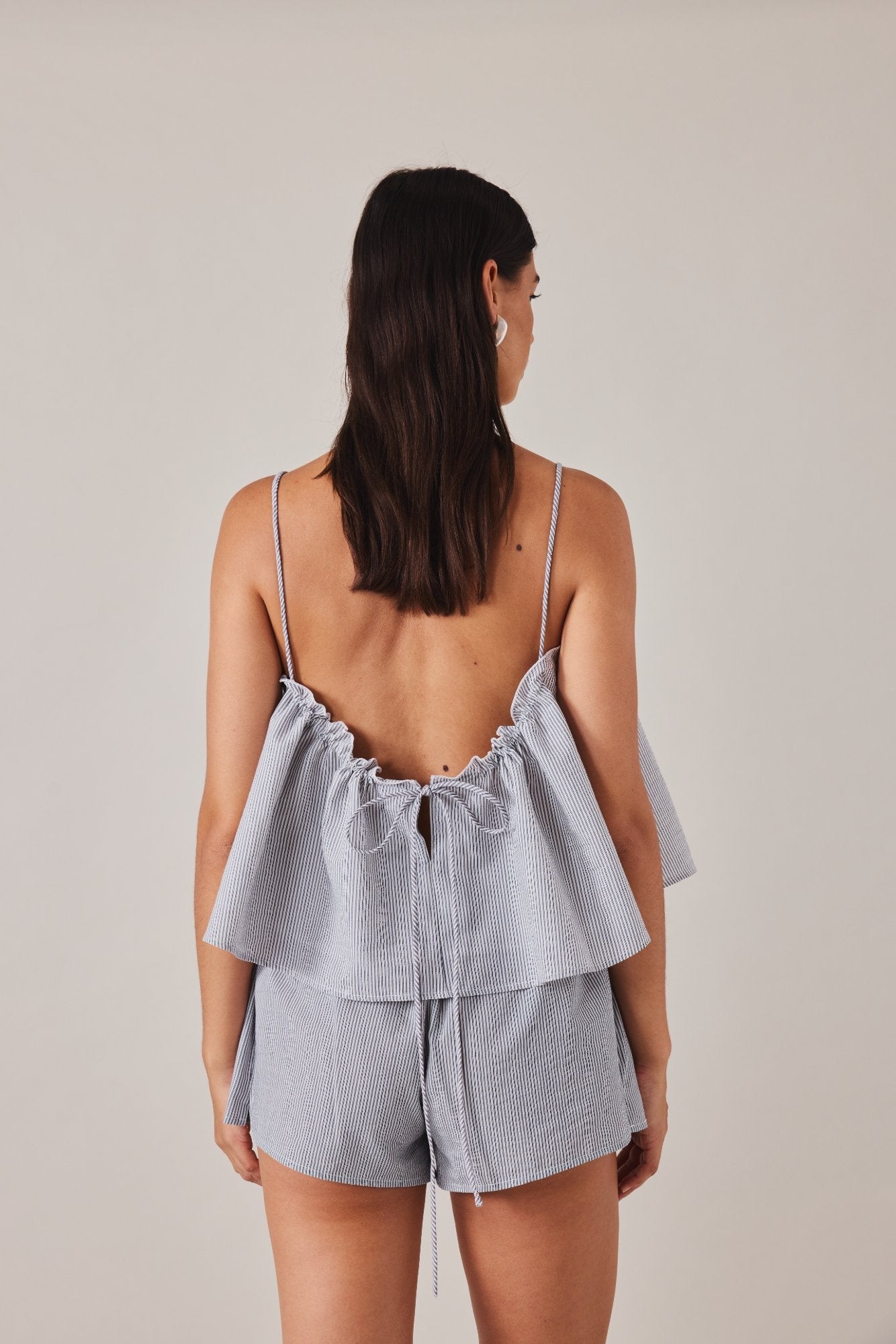 ELODIE SHORT - TIDE STRIPE