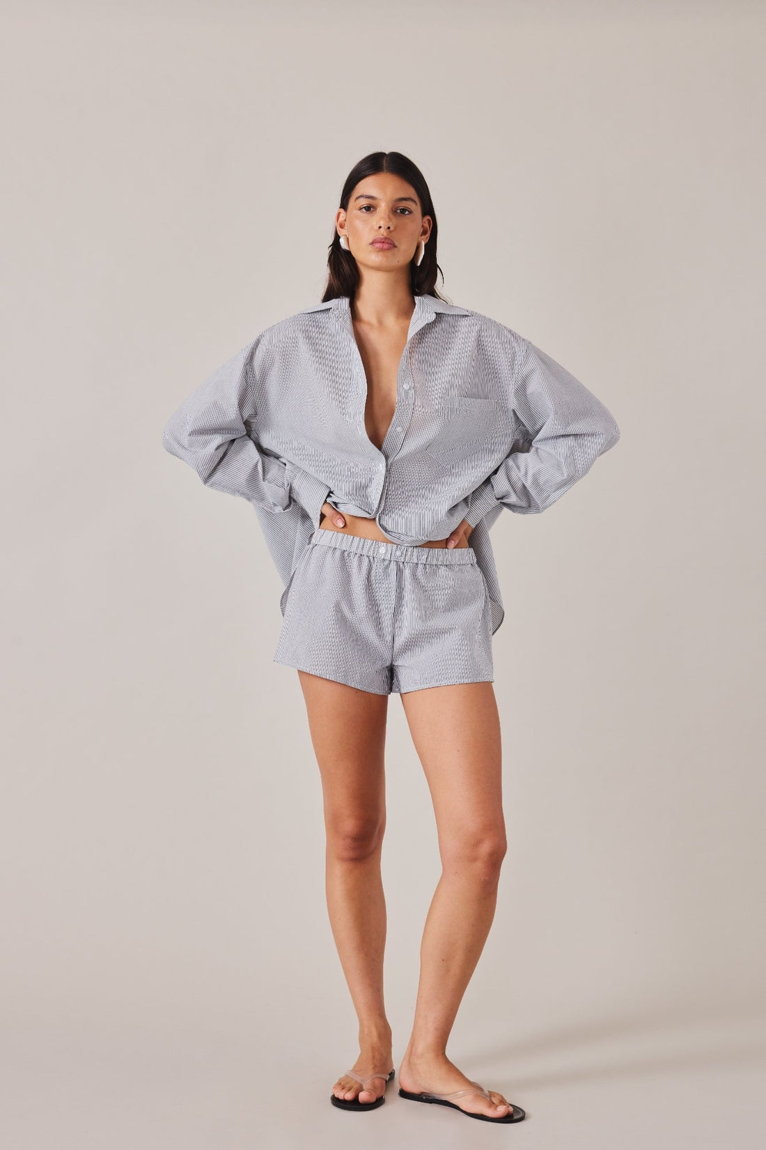 ELODIE SHORT - TIDE STRIPE