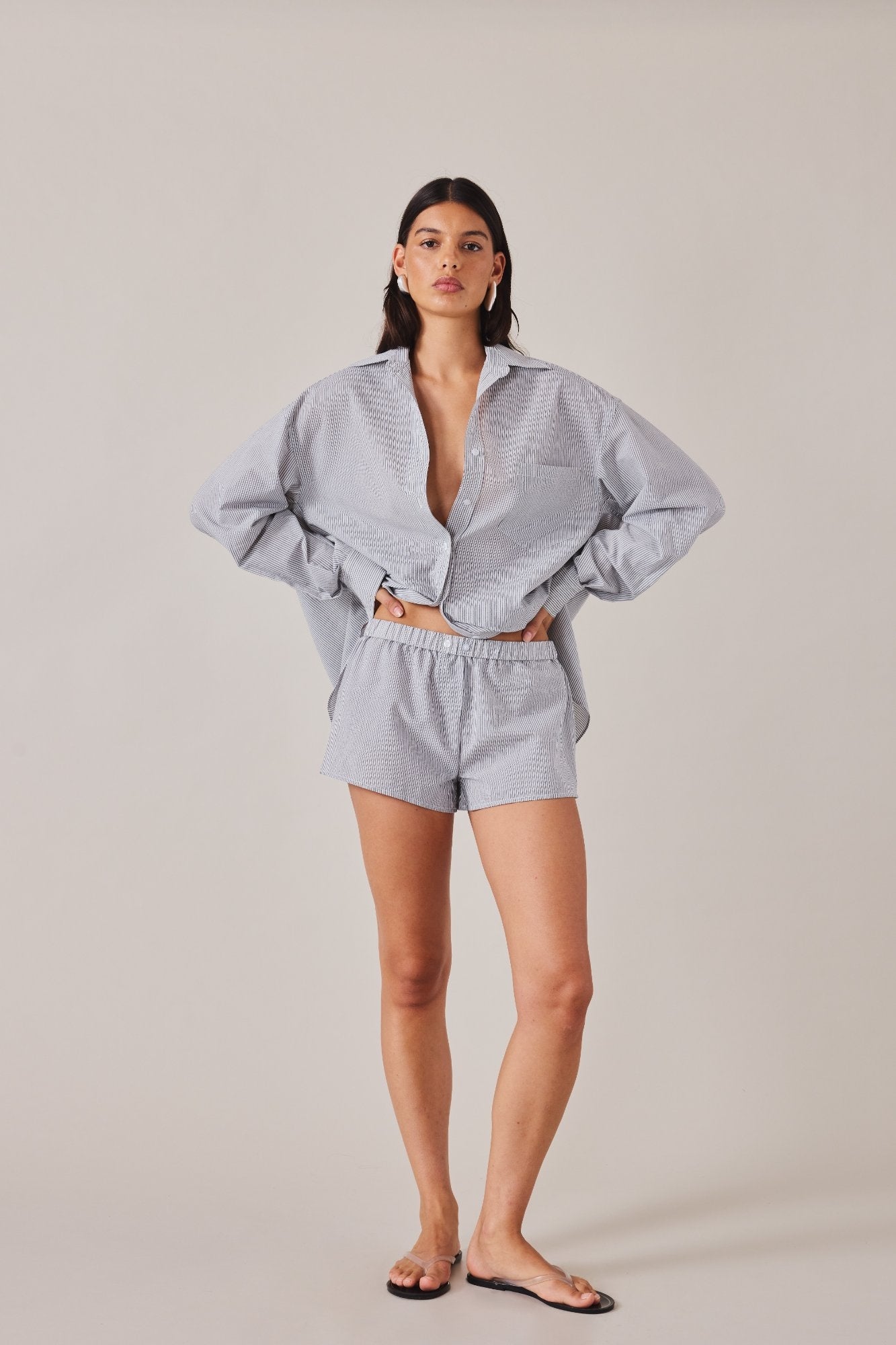 ELODIE SHORT - TIDE STRIPE