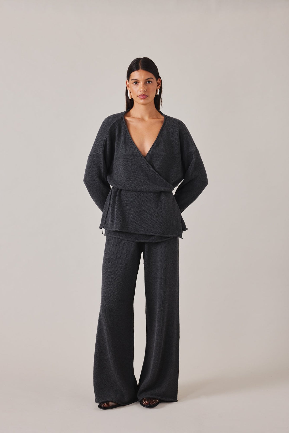 PRE-ORDER | SABINE PANT - CHARCOAL