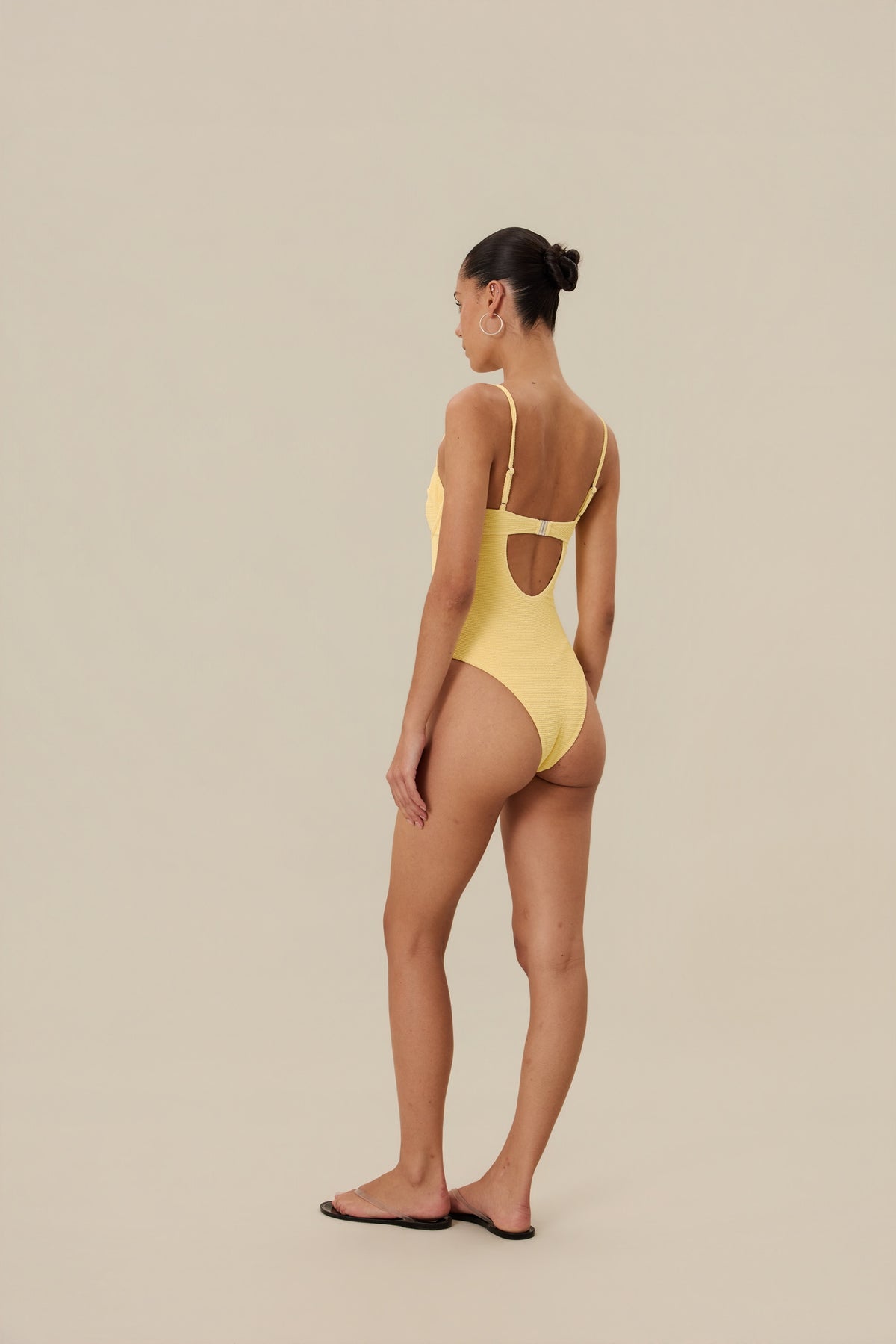 ESCAPE UNDERWIRE ONE PIECE - LEMON